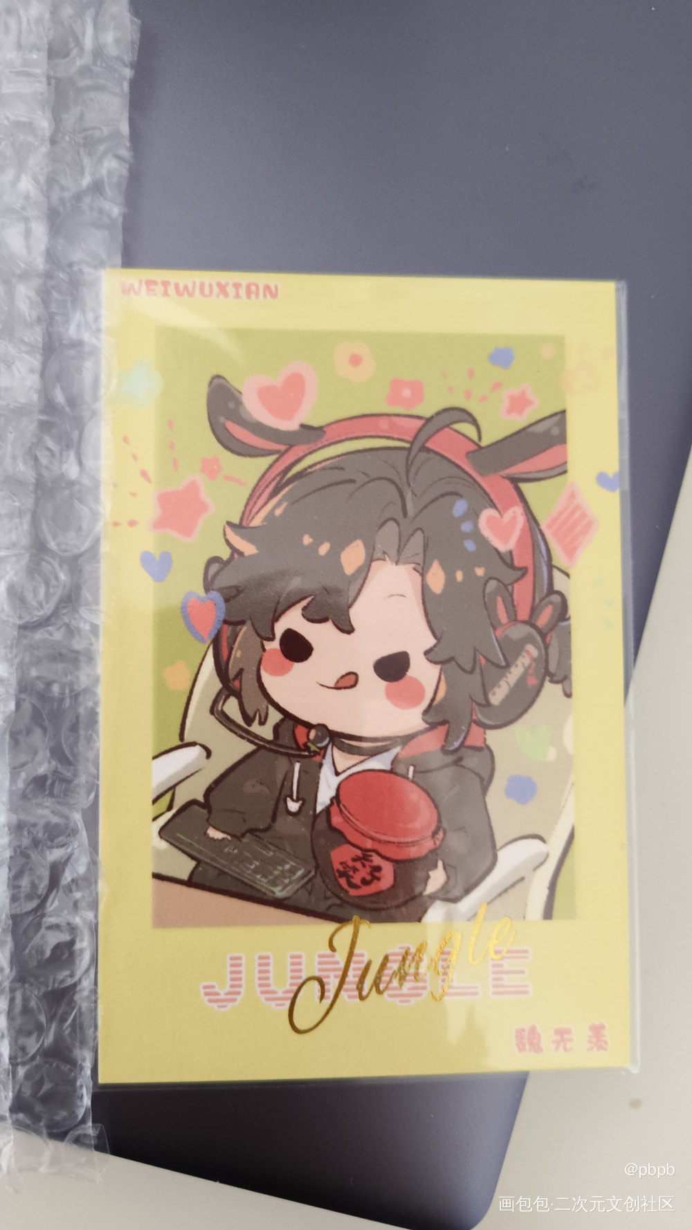 可可爱爱_魔道祖师授权返图绘画作品