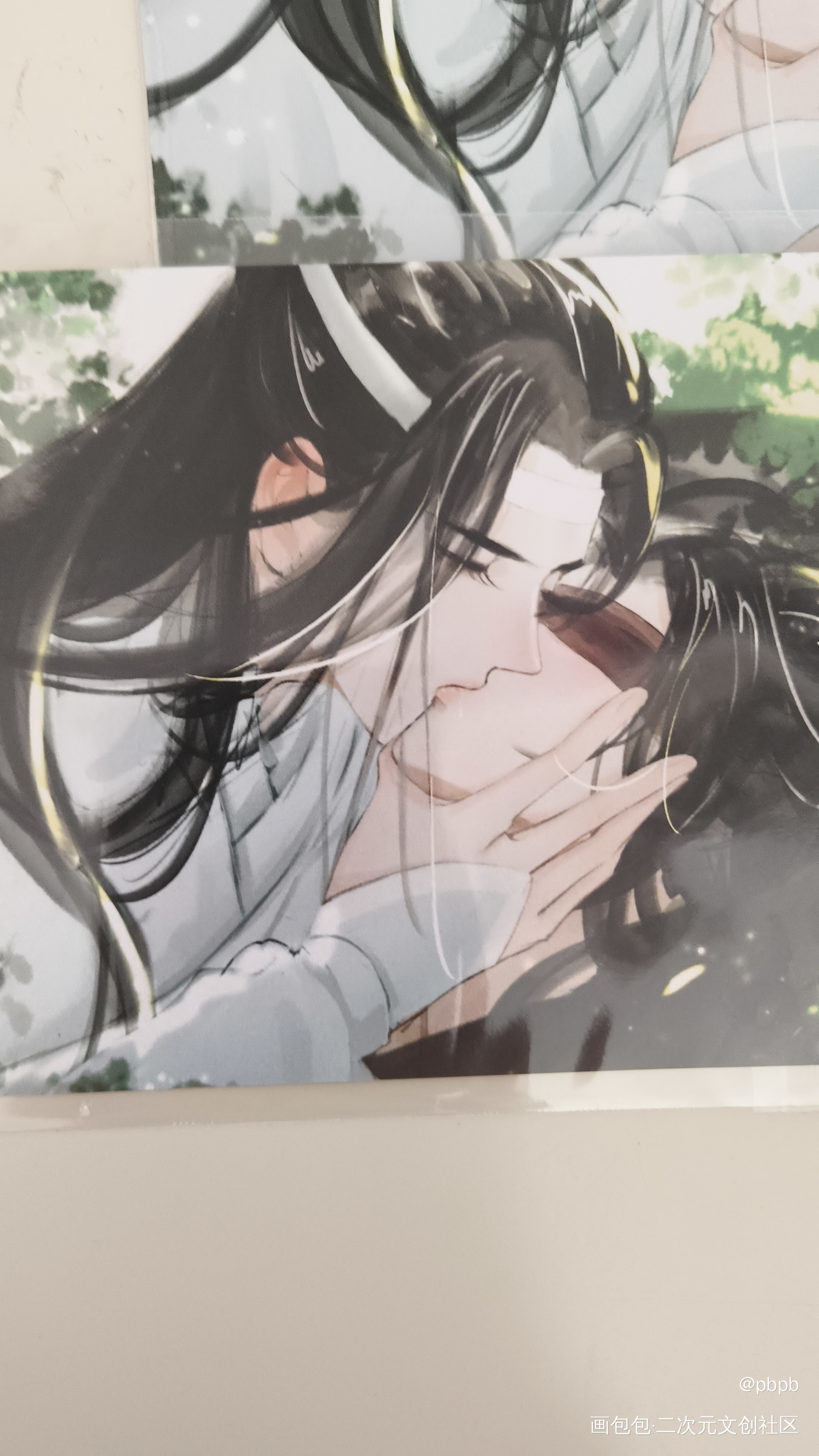 百凤山之吻_魔道祖师授权返图绘画作品
