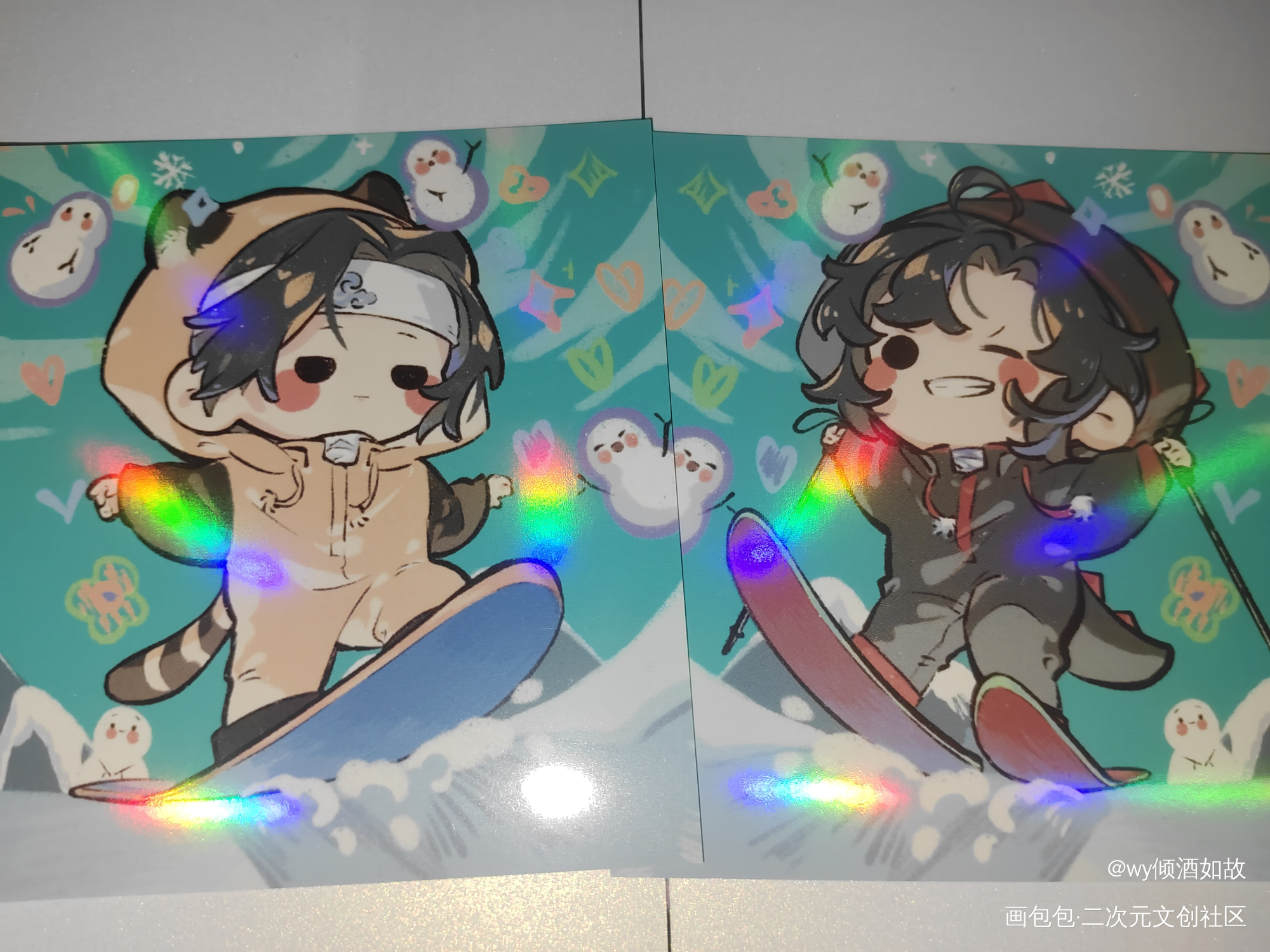 萌_魔道祖师授权返图绘画作品