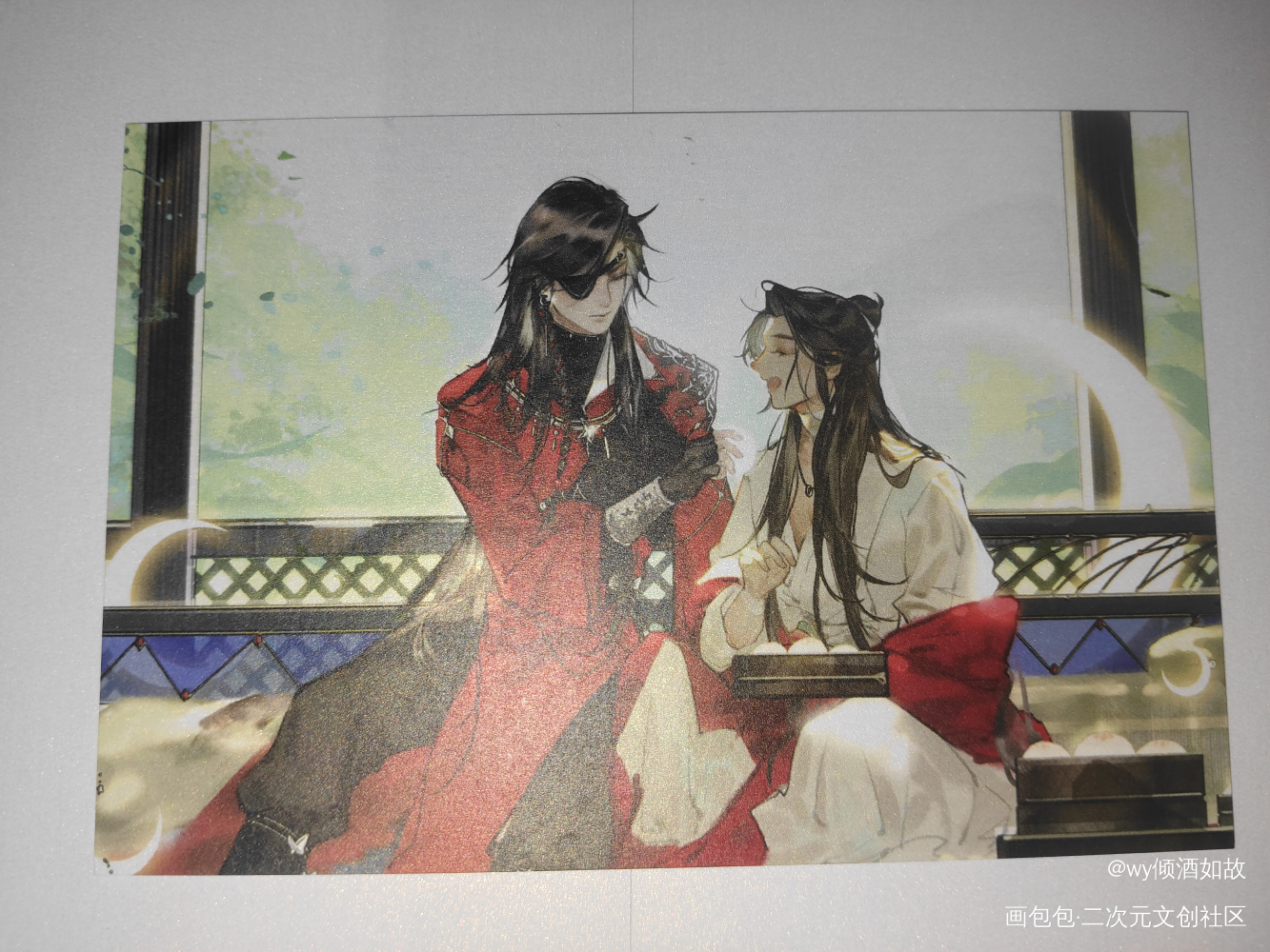 美丽_天官赐福授权返图绘画作品