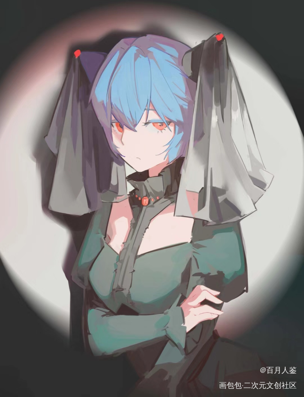 幽灵_EVAEVA新世纪福音战士绘画作品