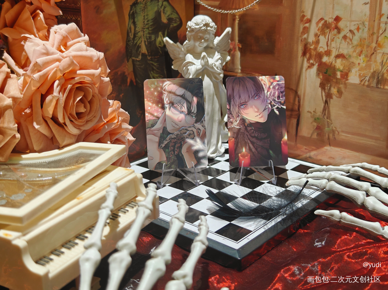 _云端之恋周边秀绘画作品