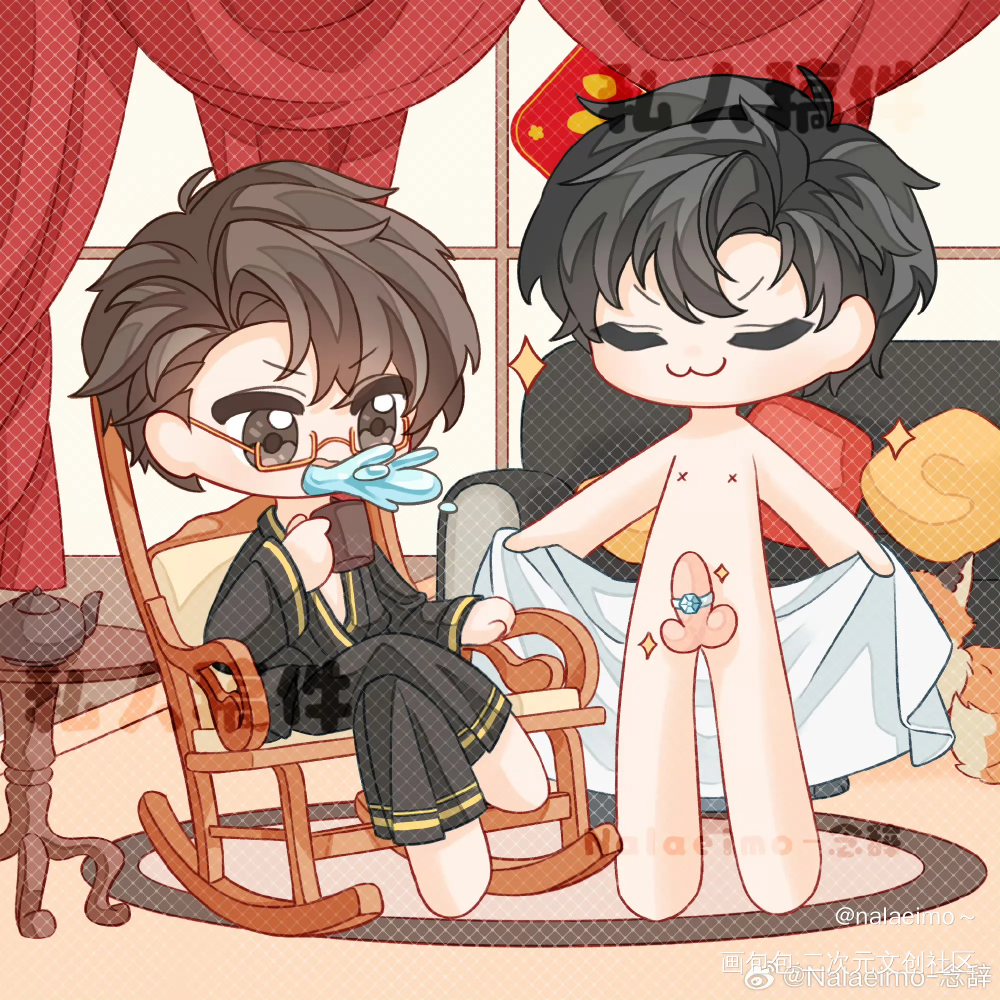 Surprise_针锋对决188男团绘画作品