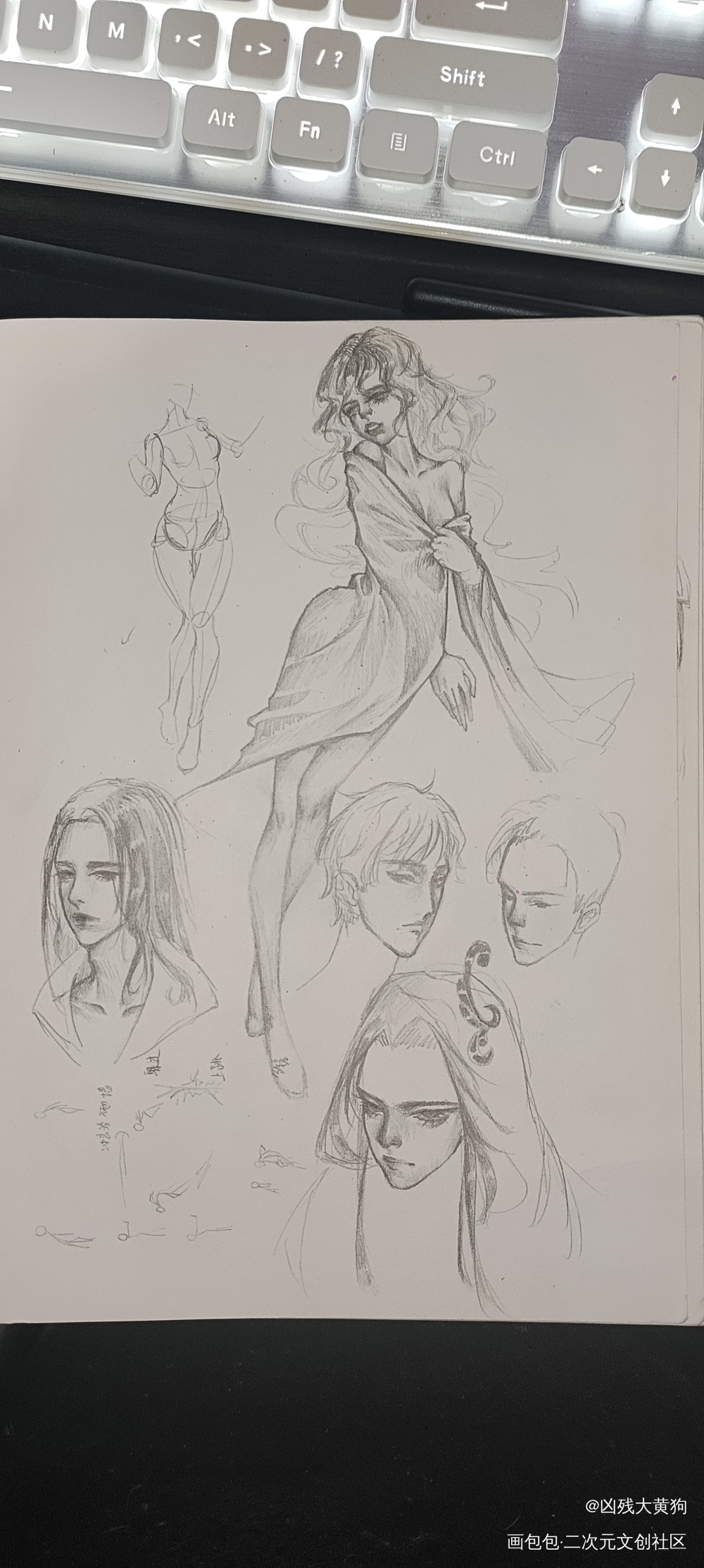 黑历史重绘_厚涂旧图重绘绘画作品