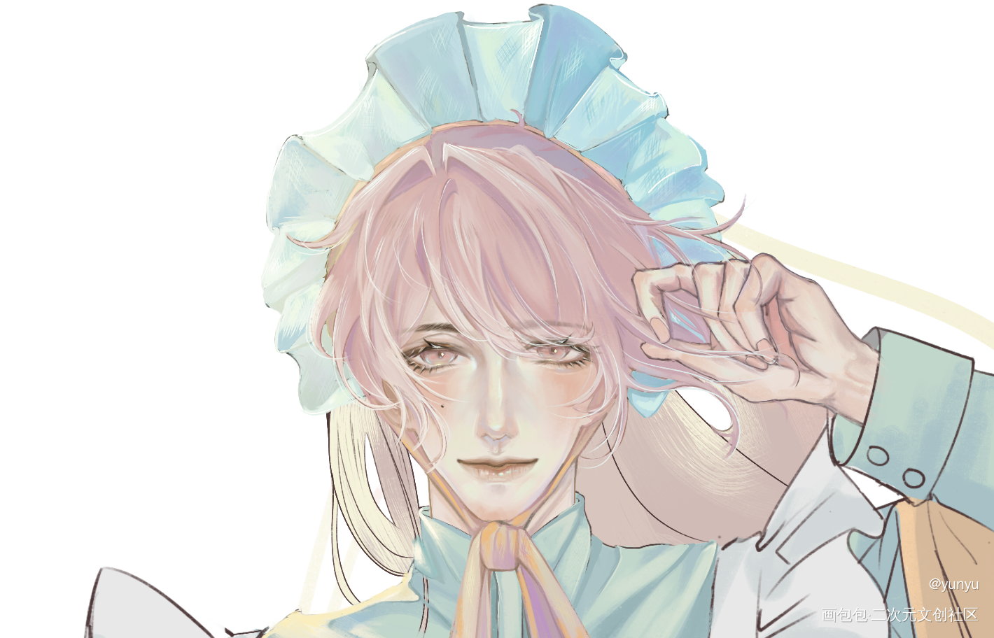 涨工资天人之姿_袁基·代号鸢绘画作品