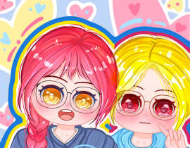 多巴胺女孩_绘画作品