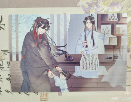一家三口_绘画作品