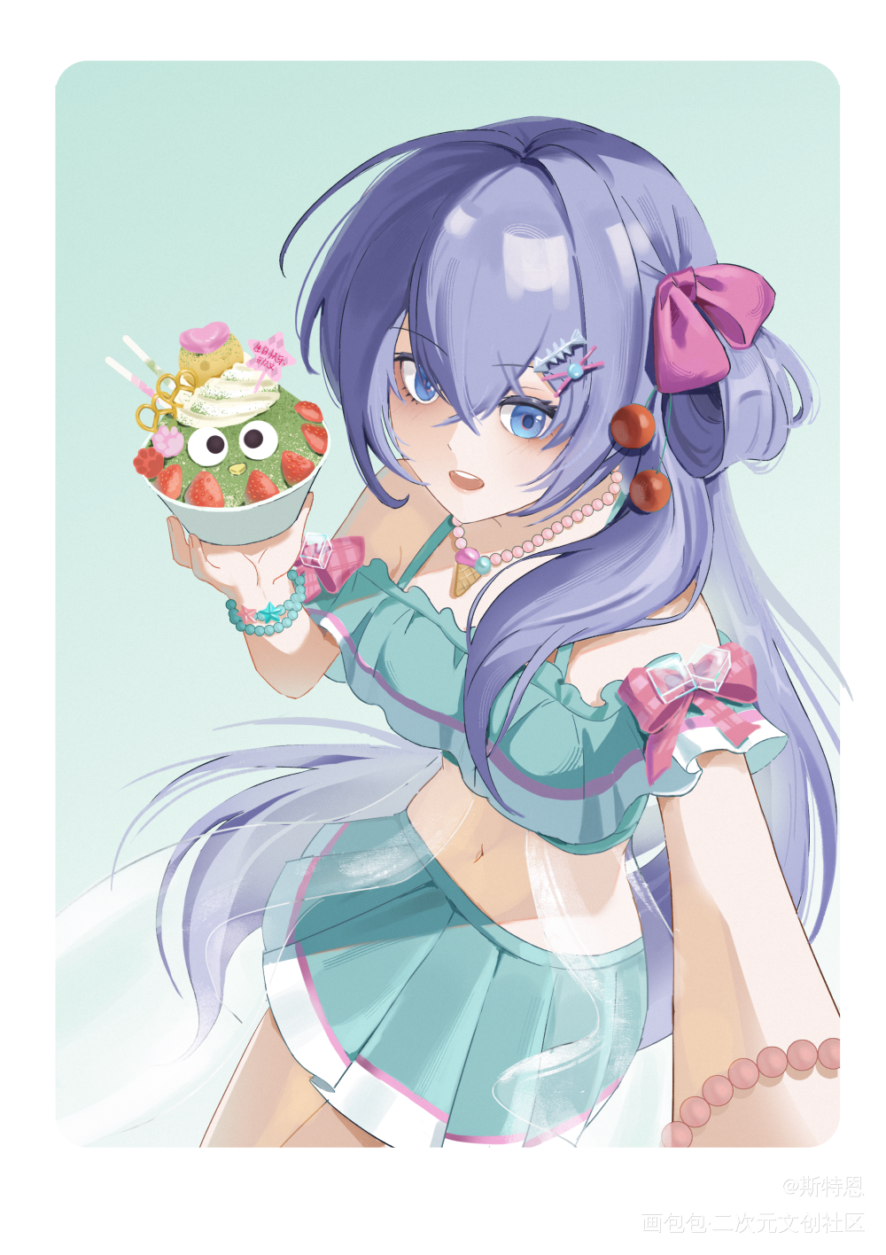 ☺️☺️_无期迷途游戏日系绘画作品