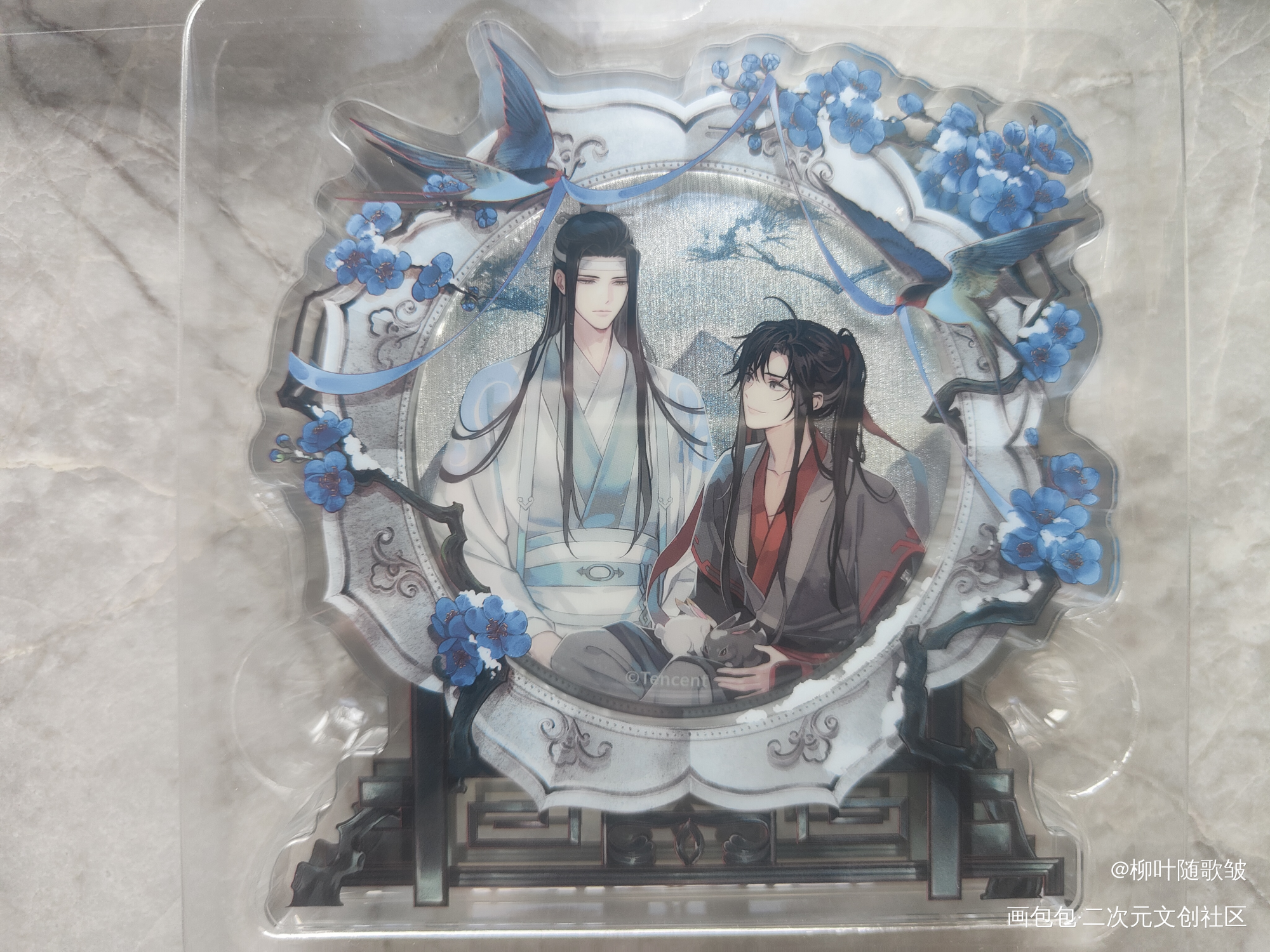 非常好古风谷美，使我吧唧旋转_天官赐福魔道祖师谷美道具安利周边秀绘画作品