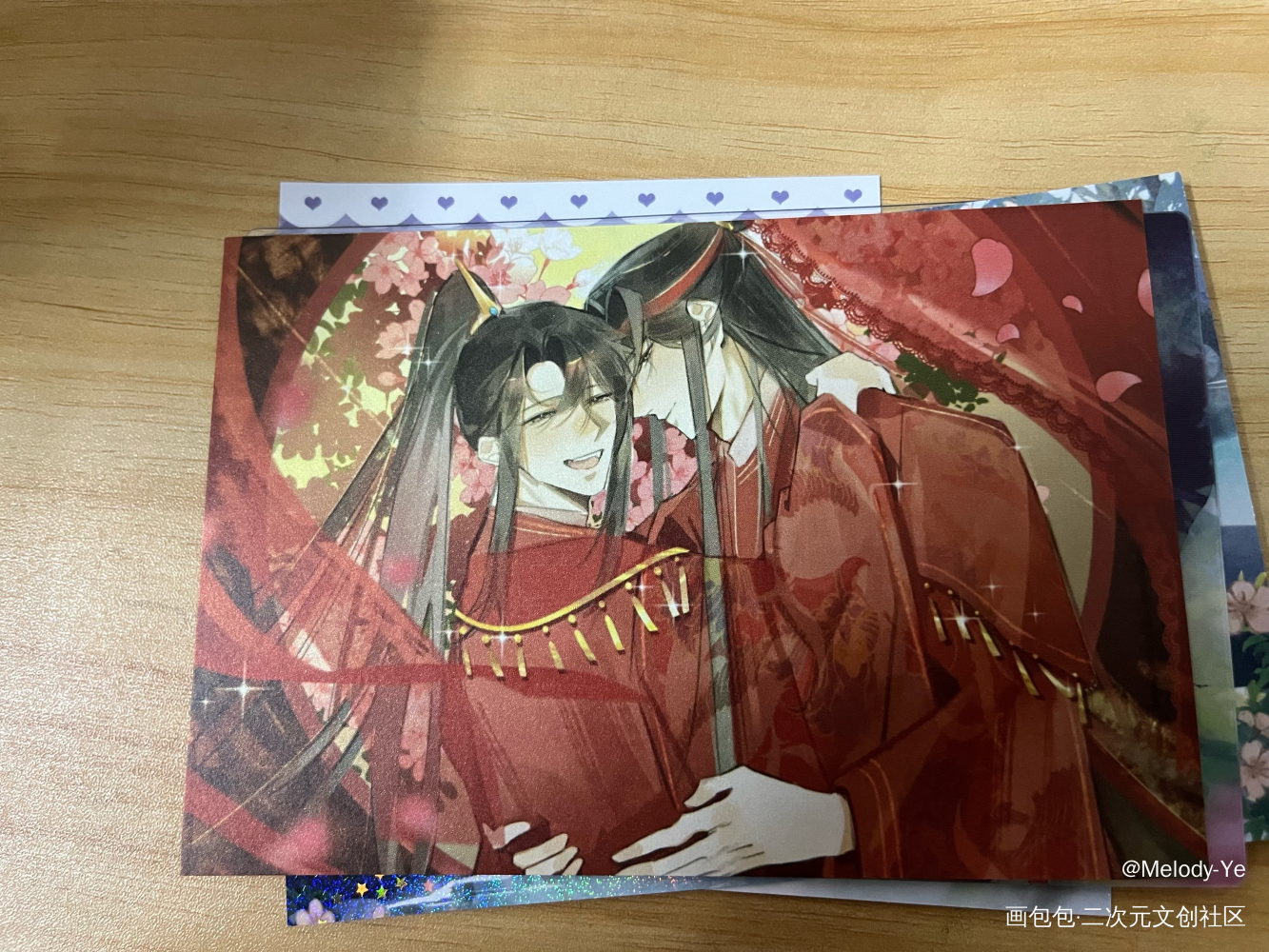 _魔道祖师蓝忘机魏无羡神仙眷侣天生一对无料返图忘羡蓝忘机·魔道祖师魏无羡·魔道祖师忘羡大婚绘画作品