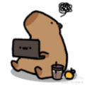 卡皮巴拉_绘画作品