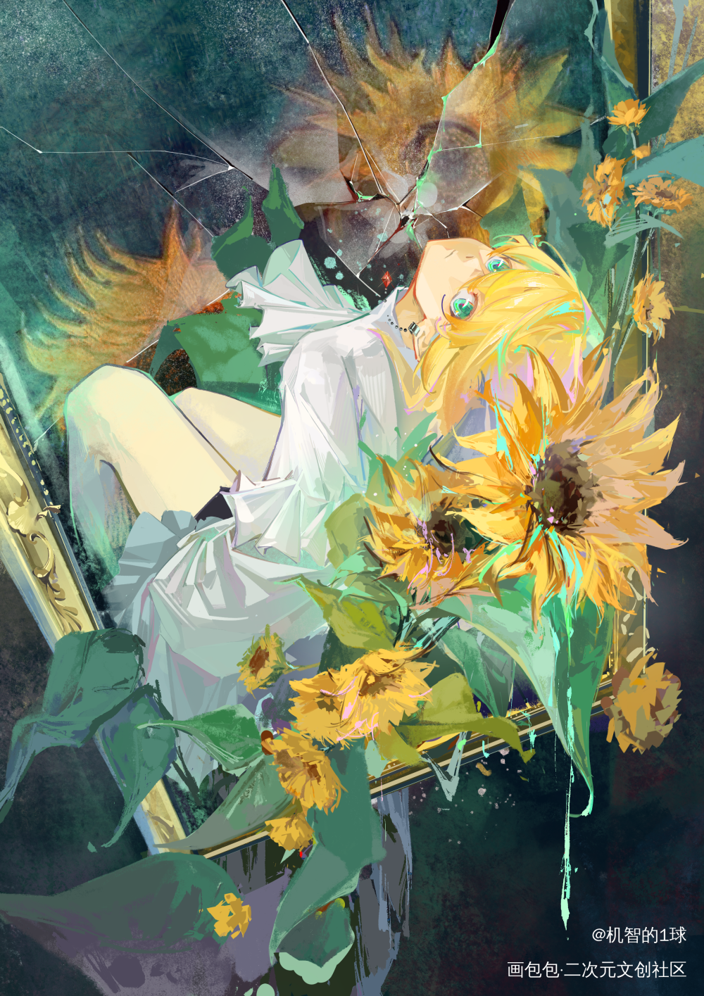 窟卢塔族在世藏品_全职猎人酷拉皮卡插图绘画作品