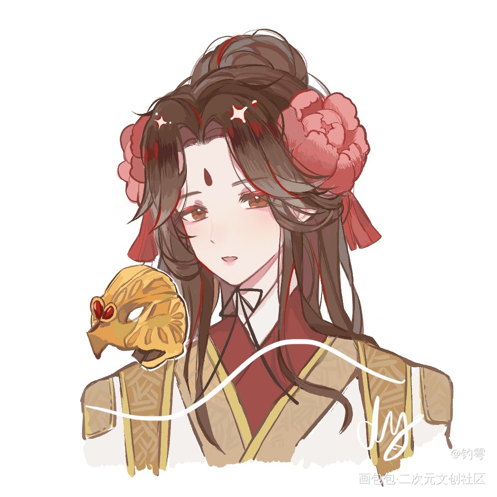 _天官赐福绘画作品