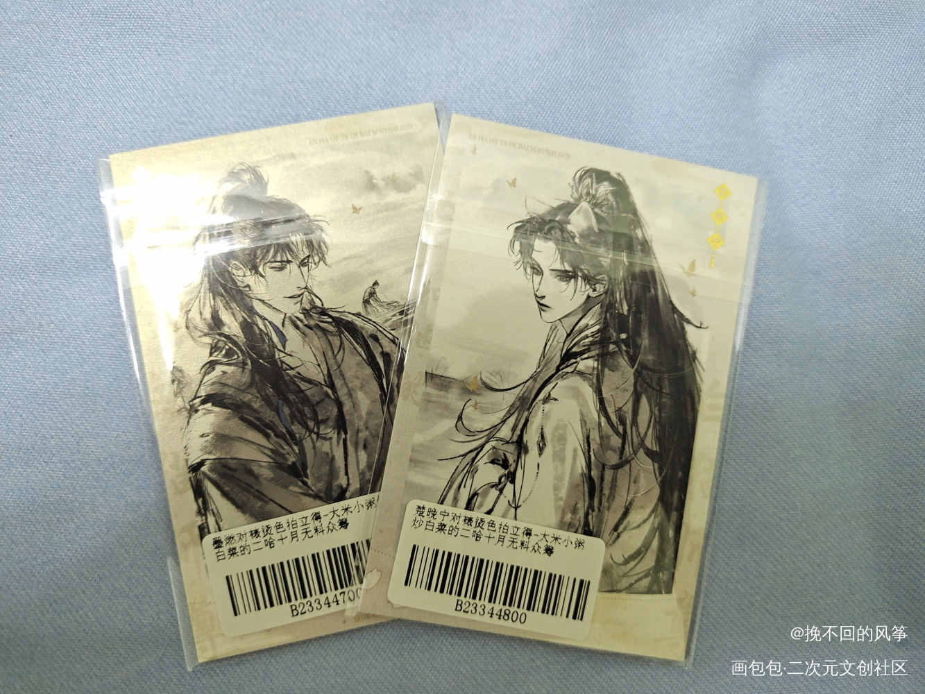 _二哈和他的白猫师尊无料返图绘画作品
