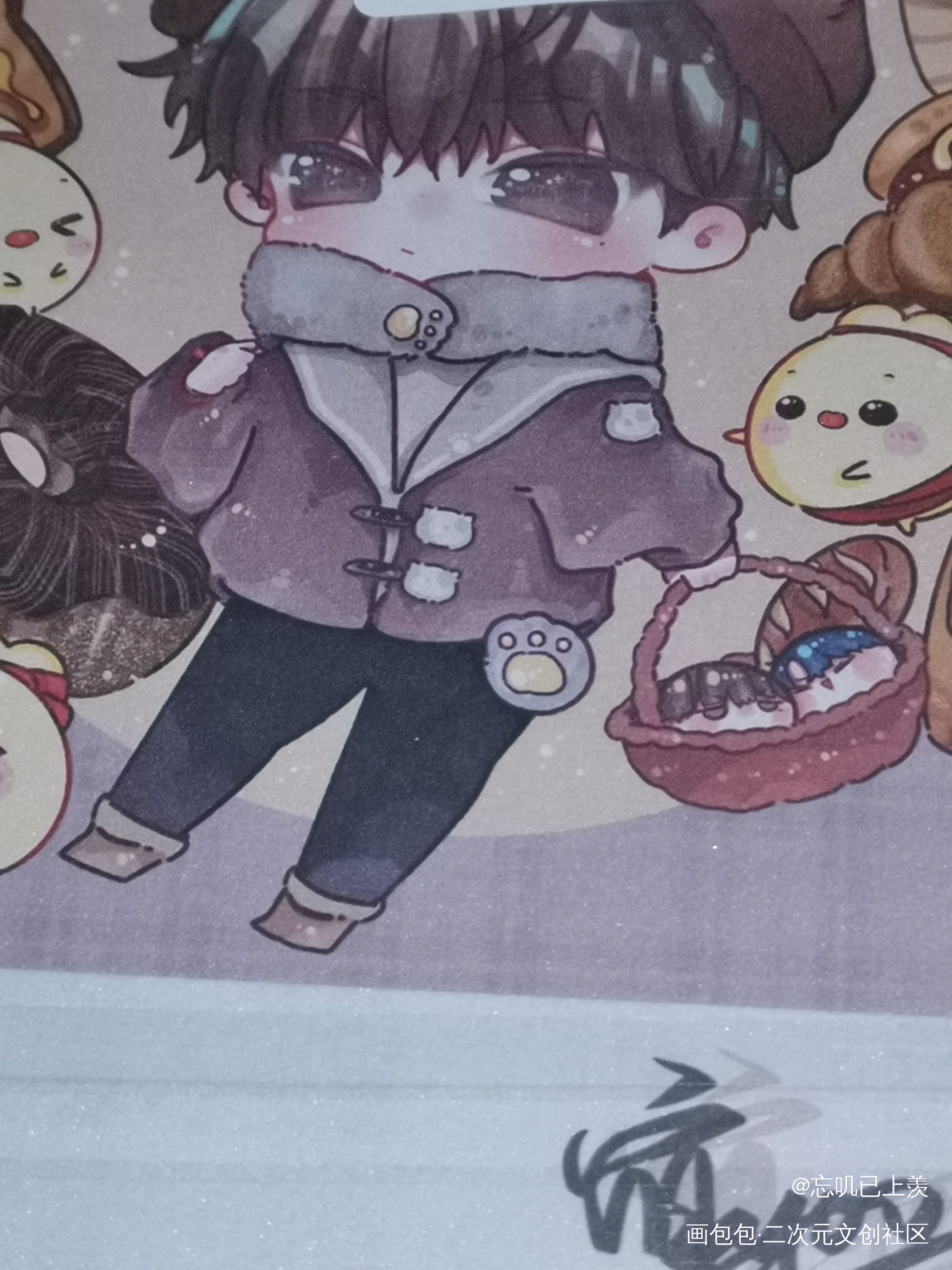 _伪装学渣无料返图绘画作品