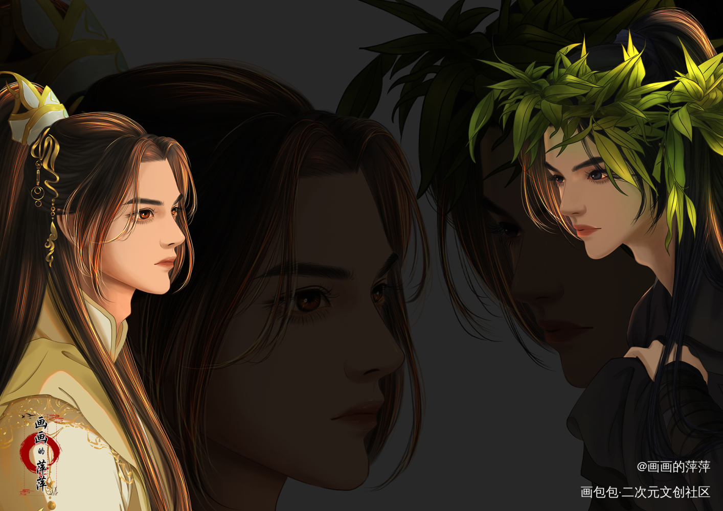 师尊 我喜欢你_二哈和他的白猫师尊燃晚楚晚宁墨燃古风绘画绘画作品