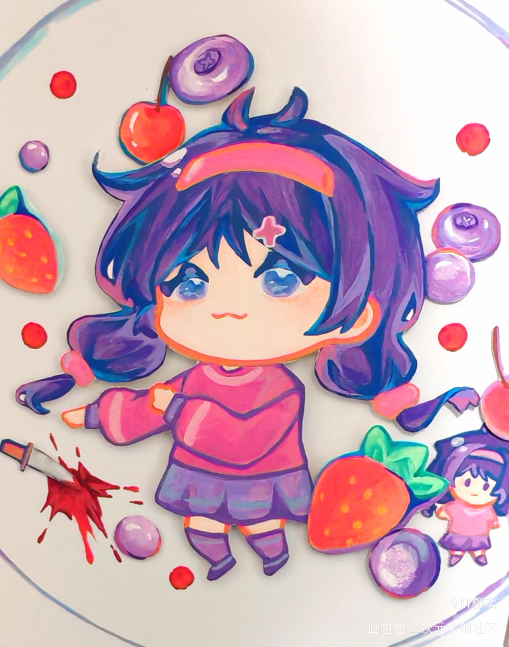 _米塔手绘绘画作品