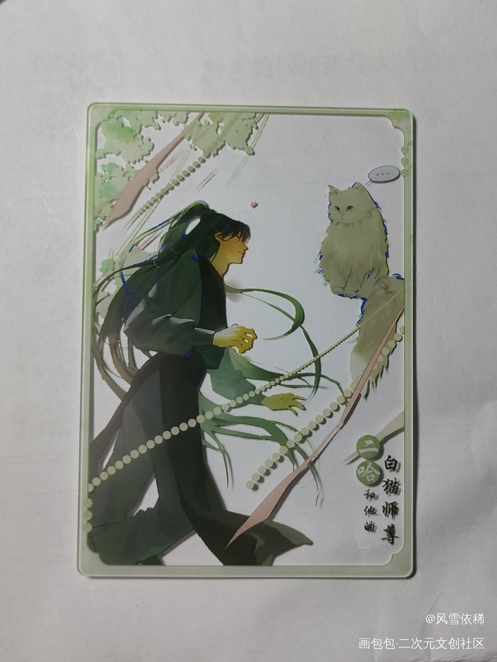 _二哈和他的白猫师尊无料返图绘画作品
