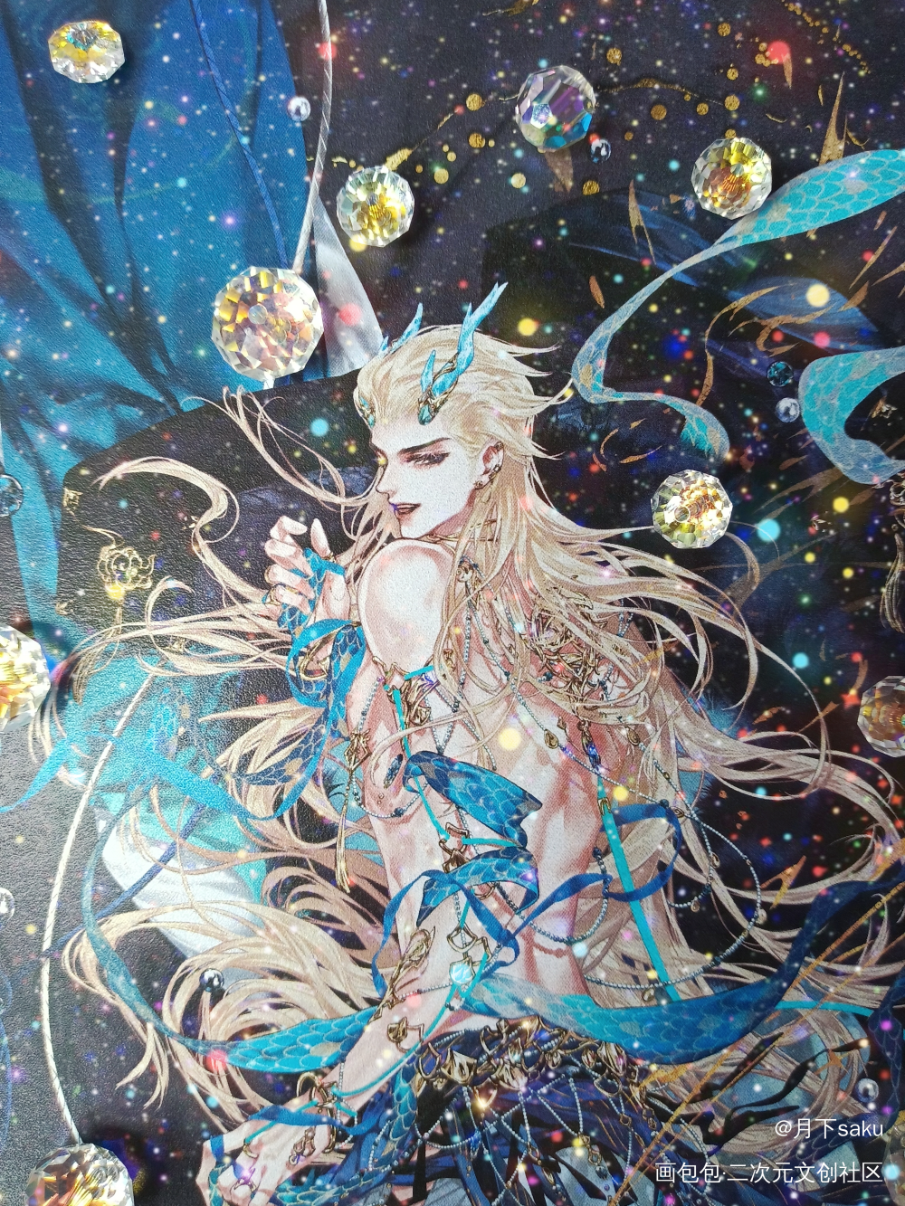 爱织造银河_周边秀云冰绘画作品