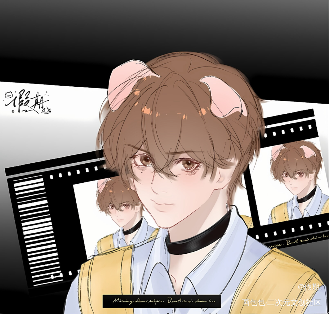 迟述^^_囚于永夜绘画作品