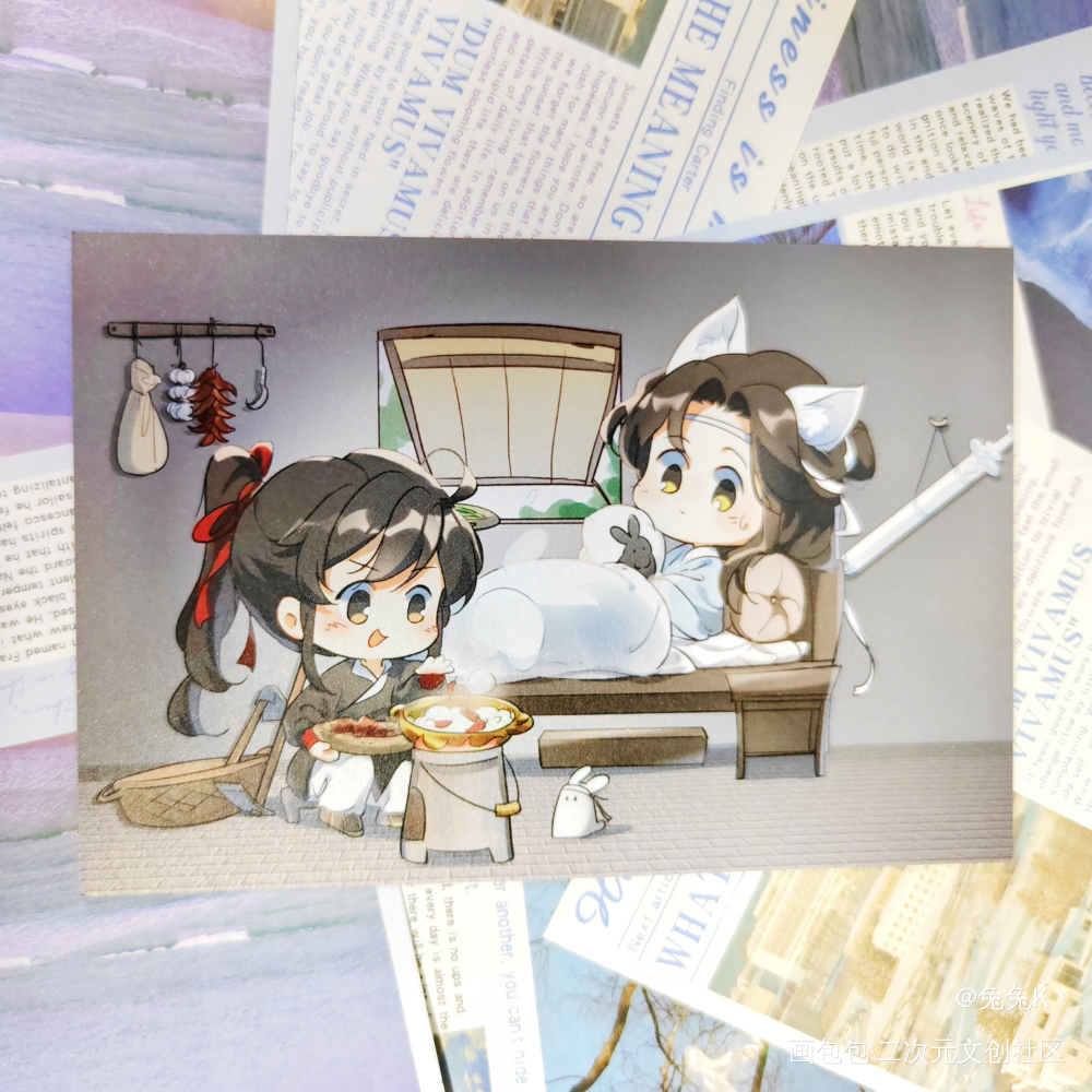 _魔道祖师授权返图忘羡蓝忘机·魔道祖师魏无羡·魔道祖师绘画作品