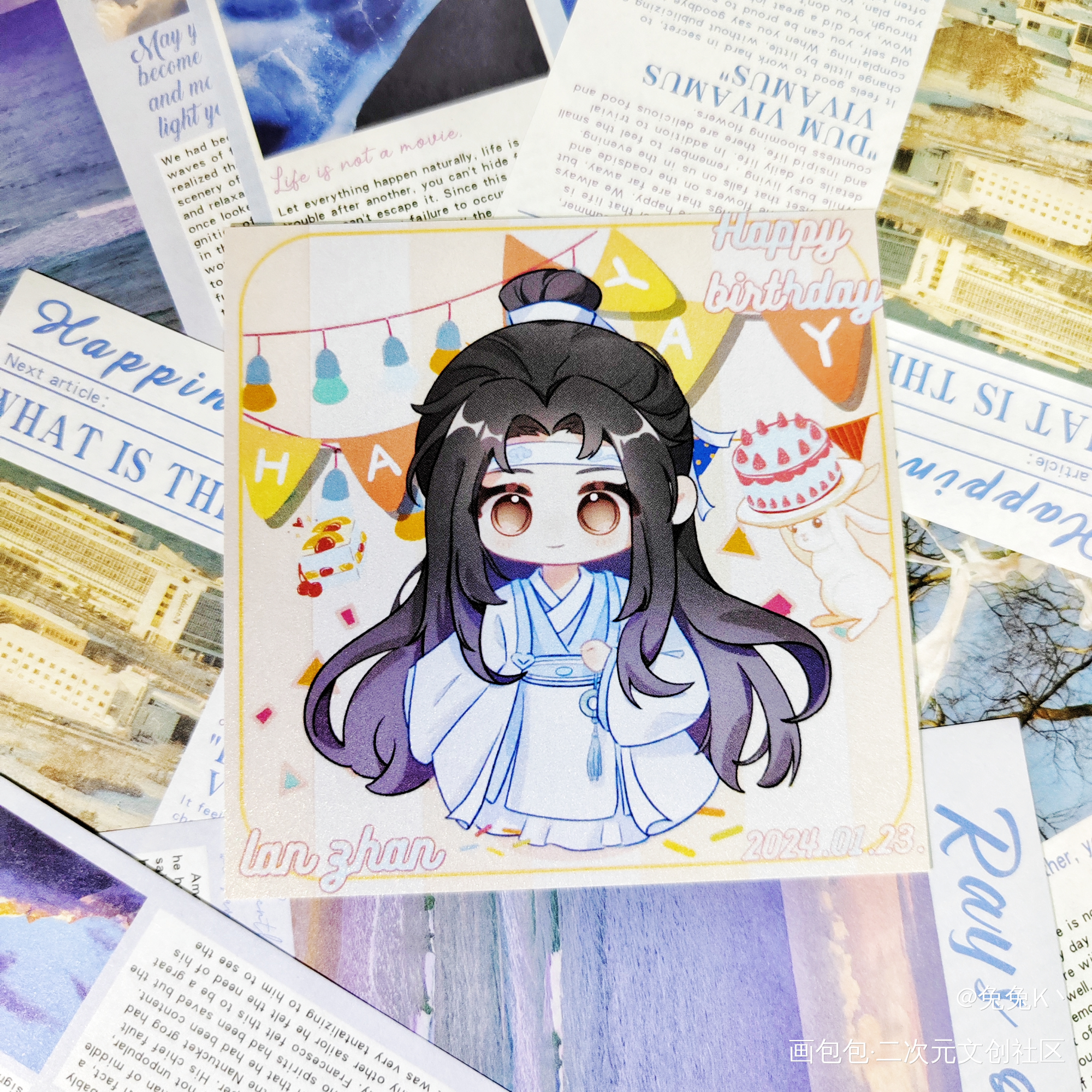 _魔道祖师无料返图忘羡蓝忘机·魔道祖师魏无羡·魔道祖师绘画作品