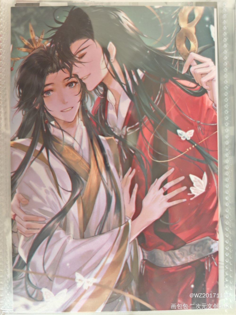 各位老师都画的好好啊_天官赐福绘画作品