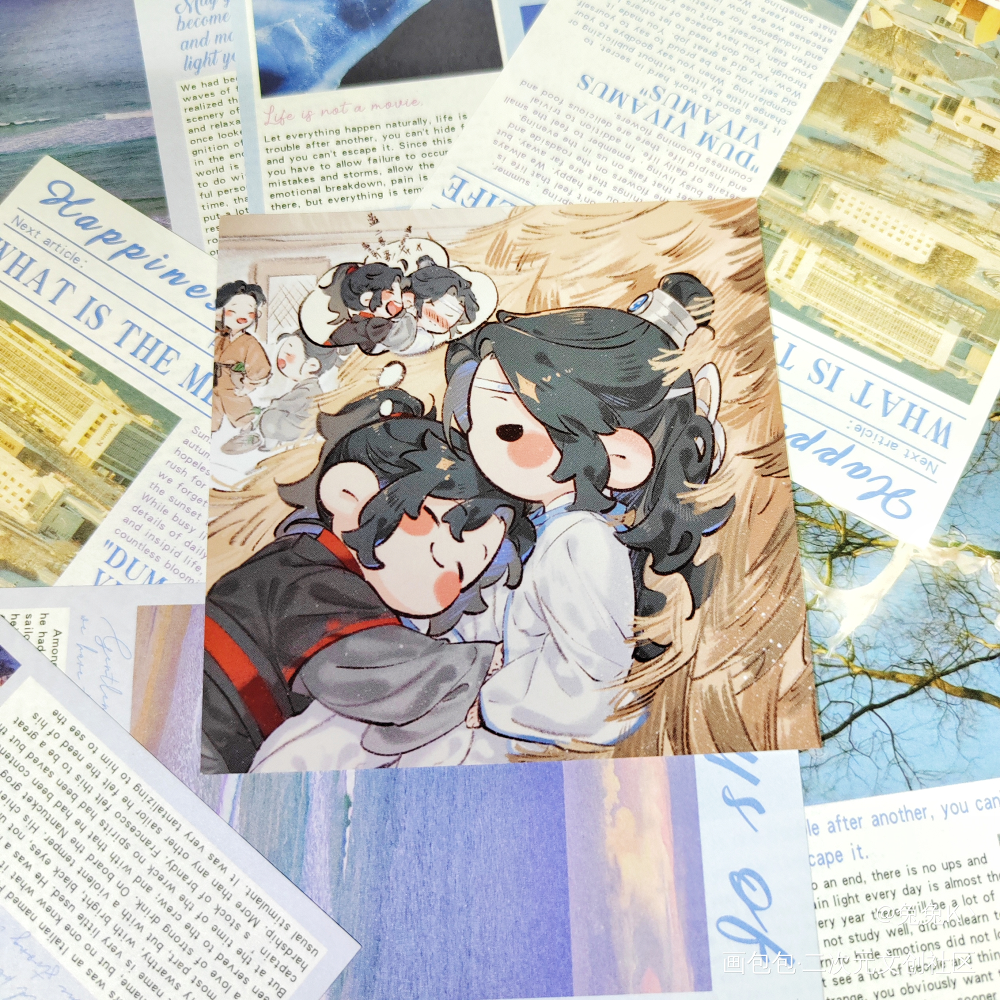 _魔道祖师无料返图忘羡蓝忘机·魔道祖师魏无羡·魔道祖师绘画作品