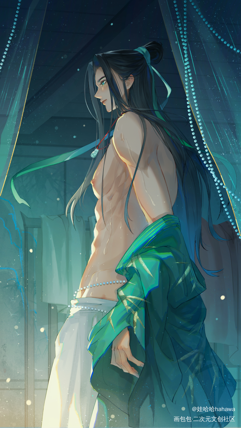沈垣_人渣反派自救系统沈清秋·人渣反派自救系统绘画作品