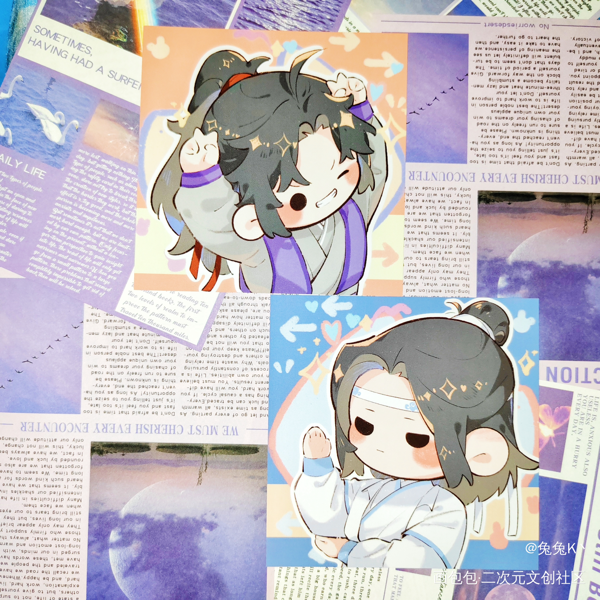 _魔道祖师无料返图忘羡蓝忘机·魔道祖师魏无羡·魔道祖师绘画作品