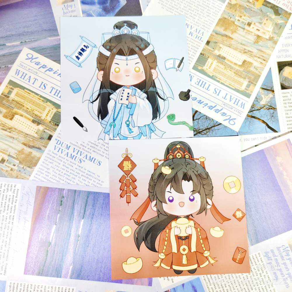 _魔道祖师无料返图忘羡蓝忘机·魔道祖师魏无羡·魔道祖师绘画作品