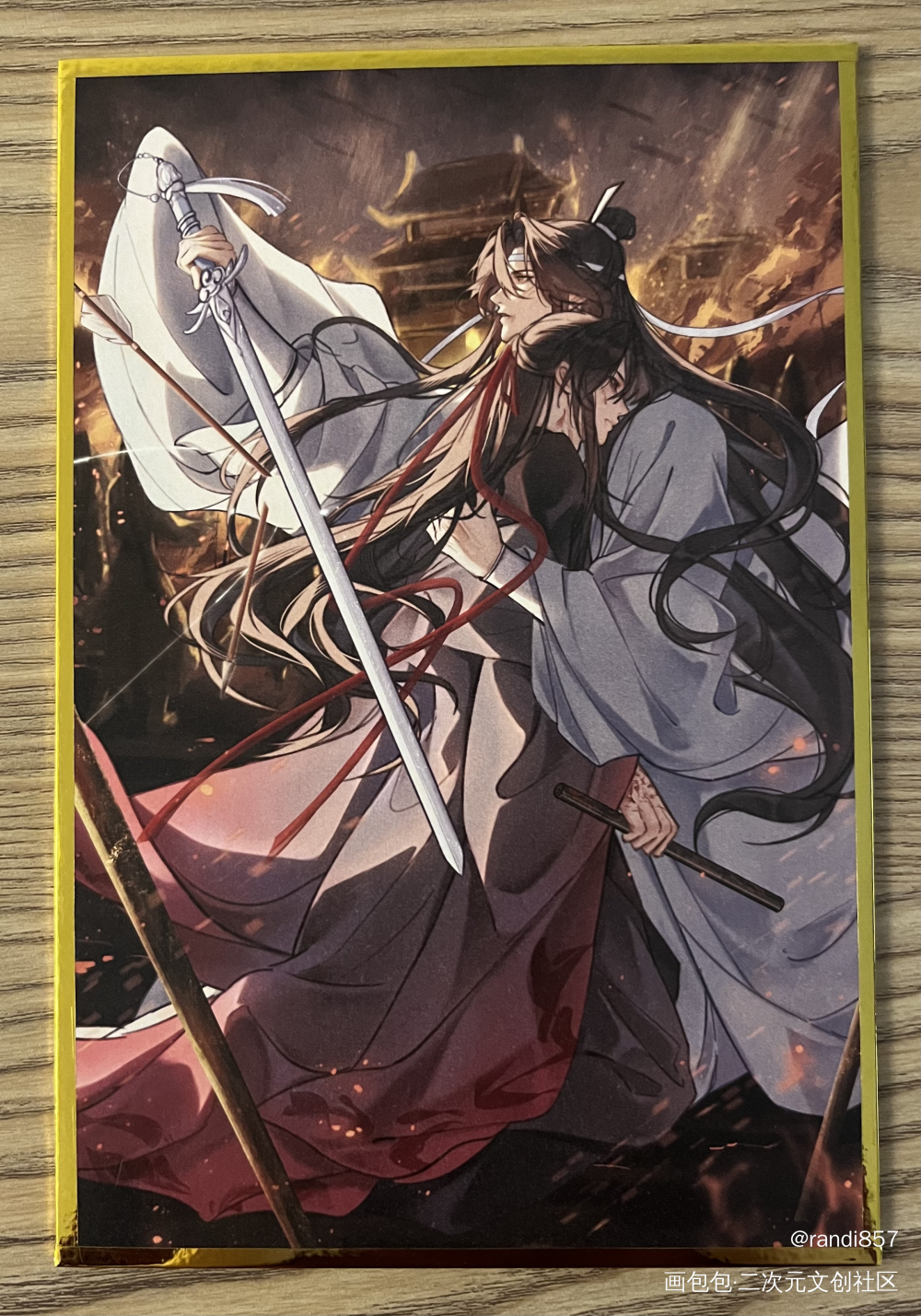 很美😭😭😭_魔道祖师授权返图绘画作品