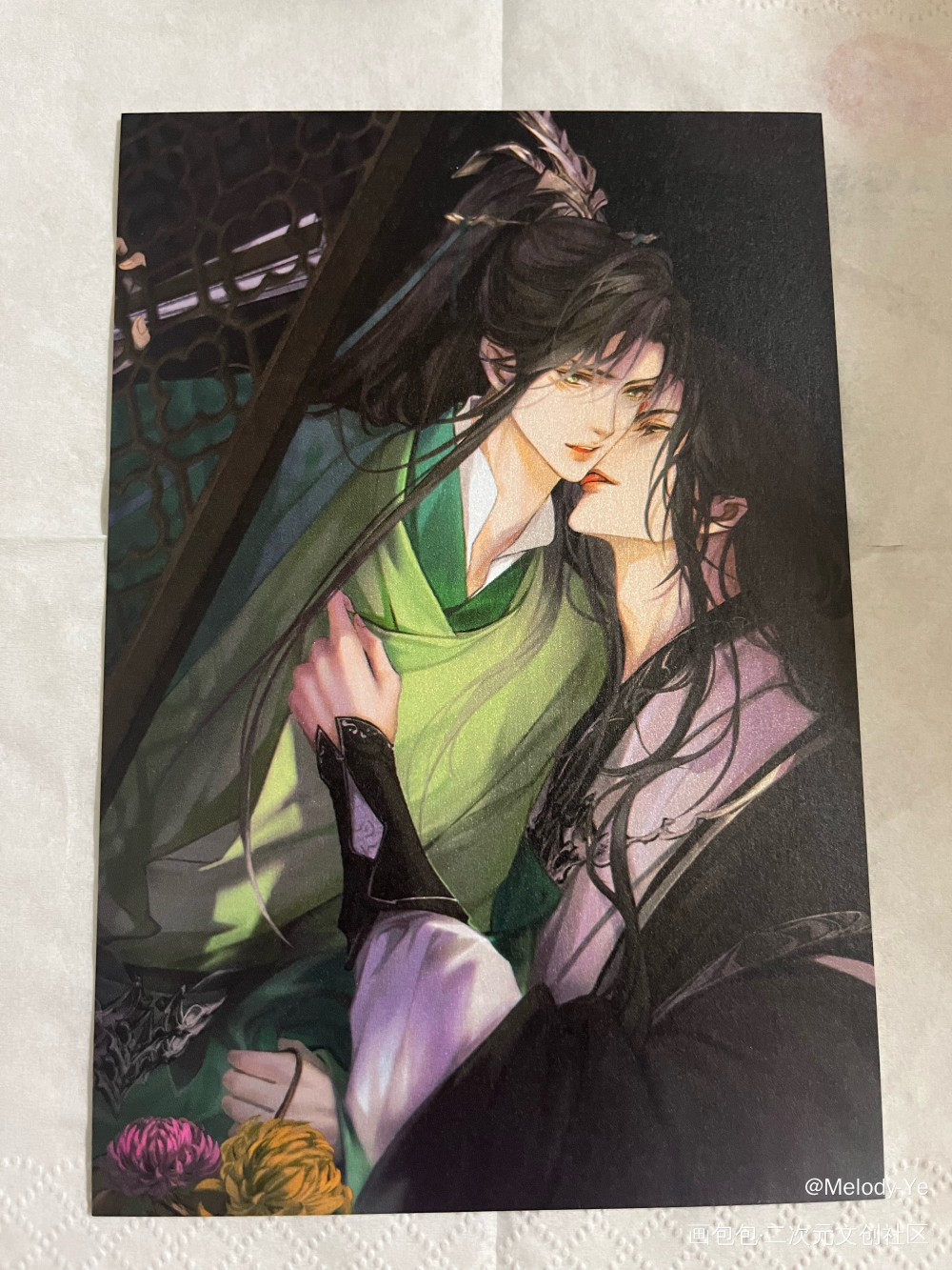 _人渣反派自救系统授权返图洛冰河·人渣反派自救系统沈清秋·人渣反派自救系统绘画作品