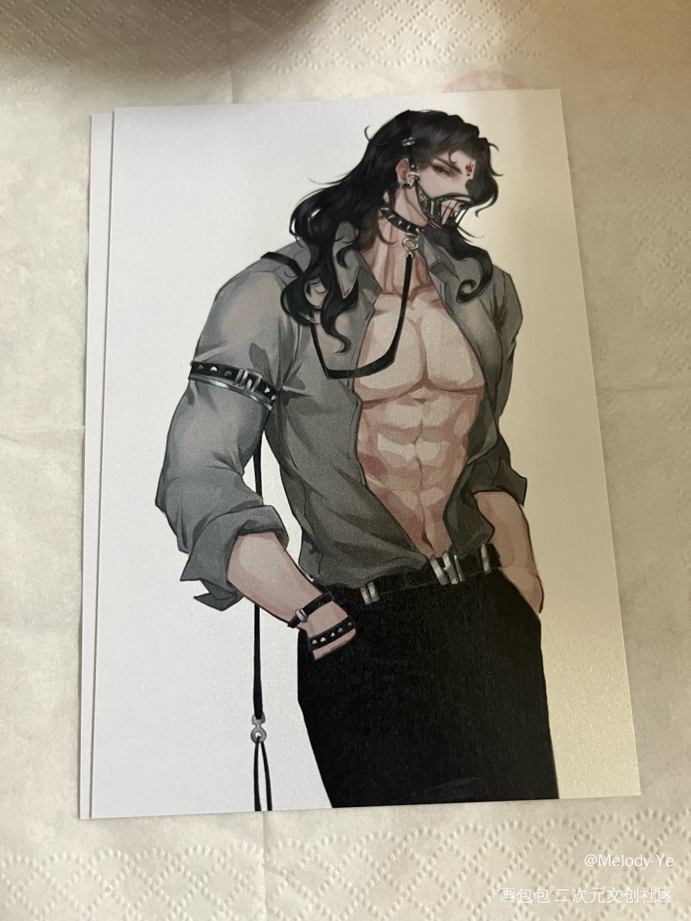 _人渣反派自救系统授权返图洛冰河·人渣反派自救系统绘画作品