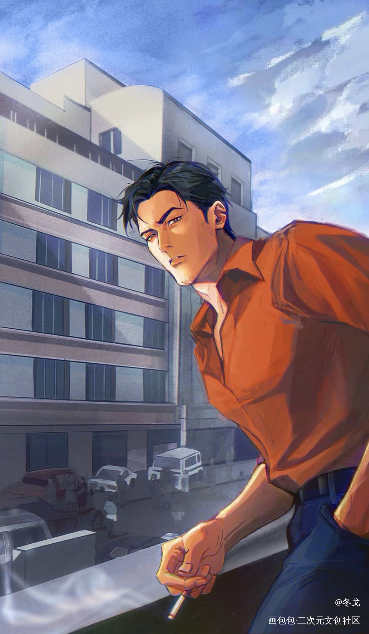 _绘画原创oc绘画作品