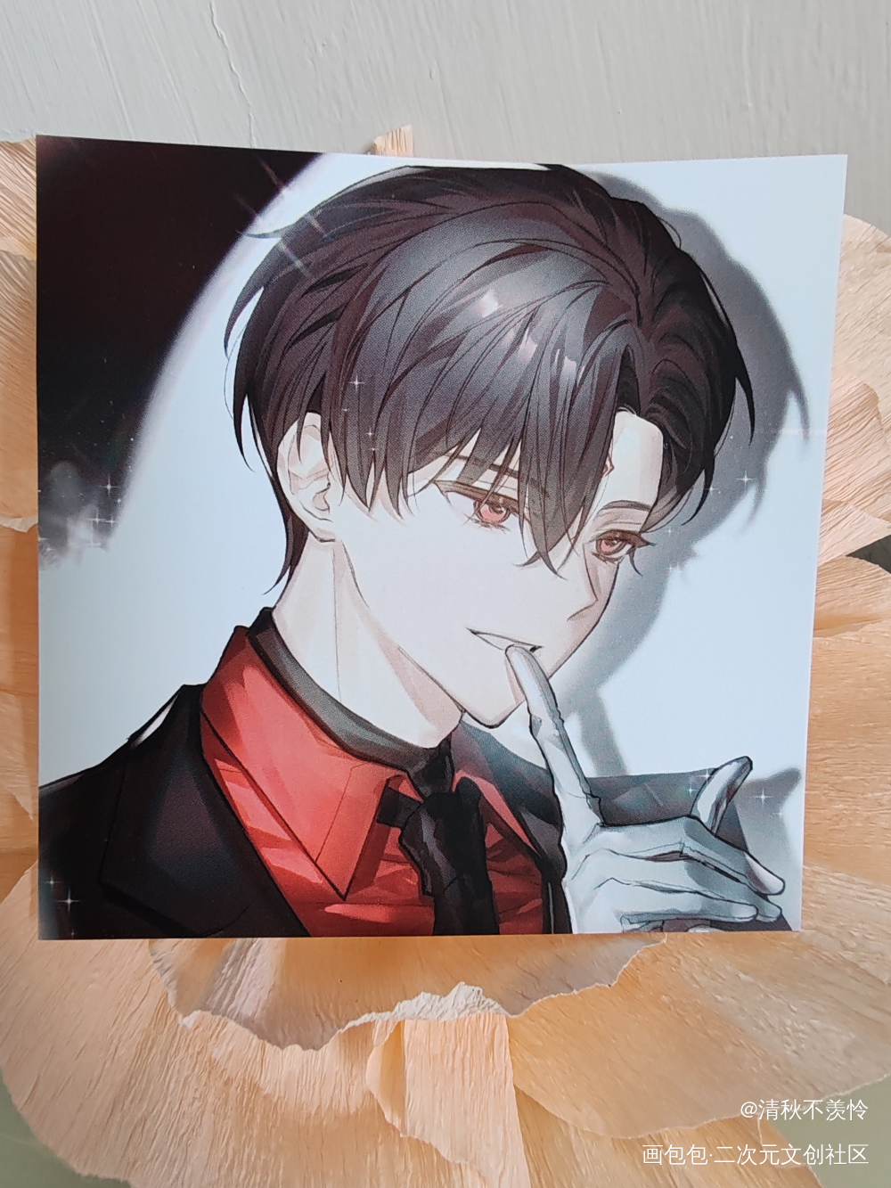 _人渣反派自救系统无料返图沈清秋洛冰河绘画作品