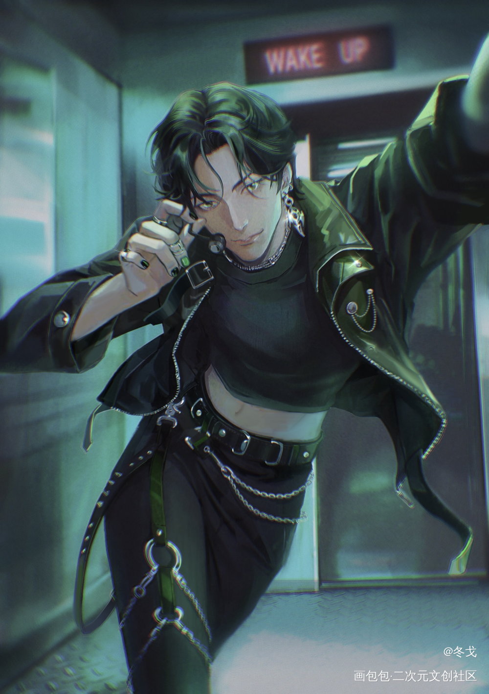 初舞台！_原创oc绘画作品