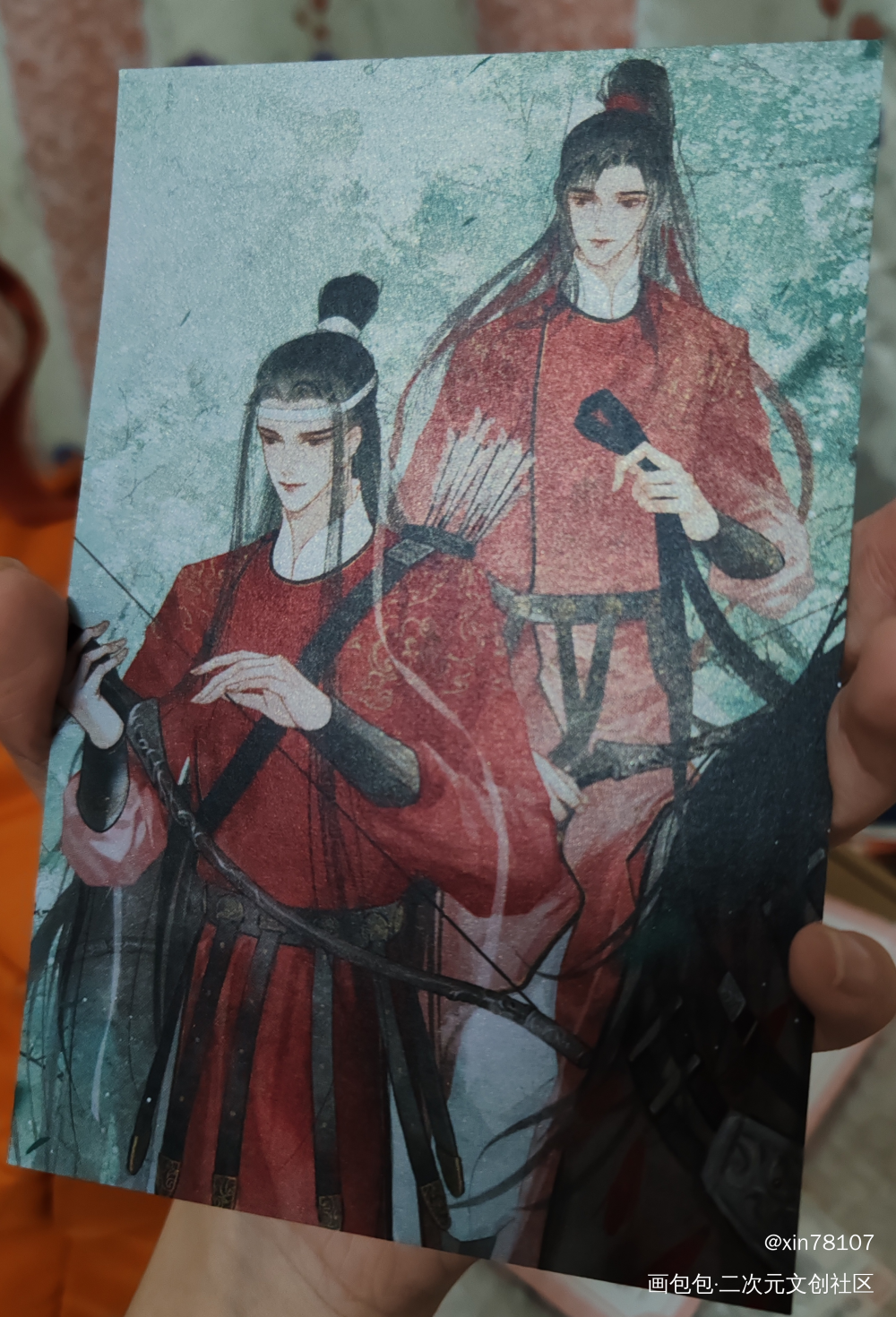 好适合珠光！_魔道祖师站外返图蓝忘机·魔道祖师魏无羡·魔道祖师古风绘画作品