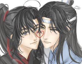 比心～～～_绘画作品