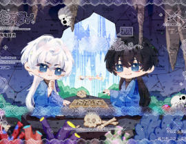 ⛰️🪵博弈⚫⚪_绘画作品