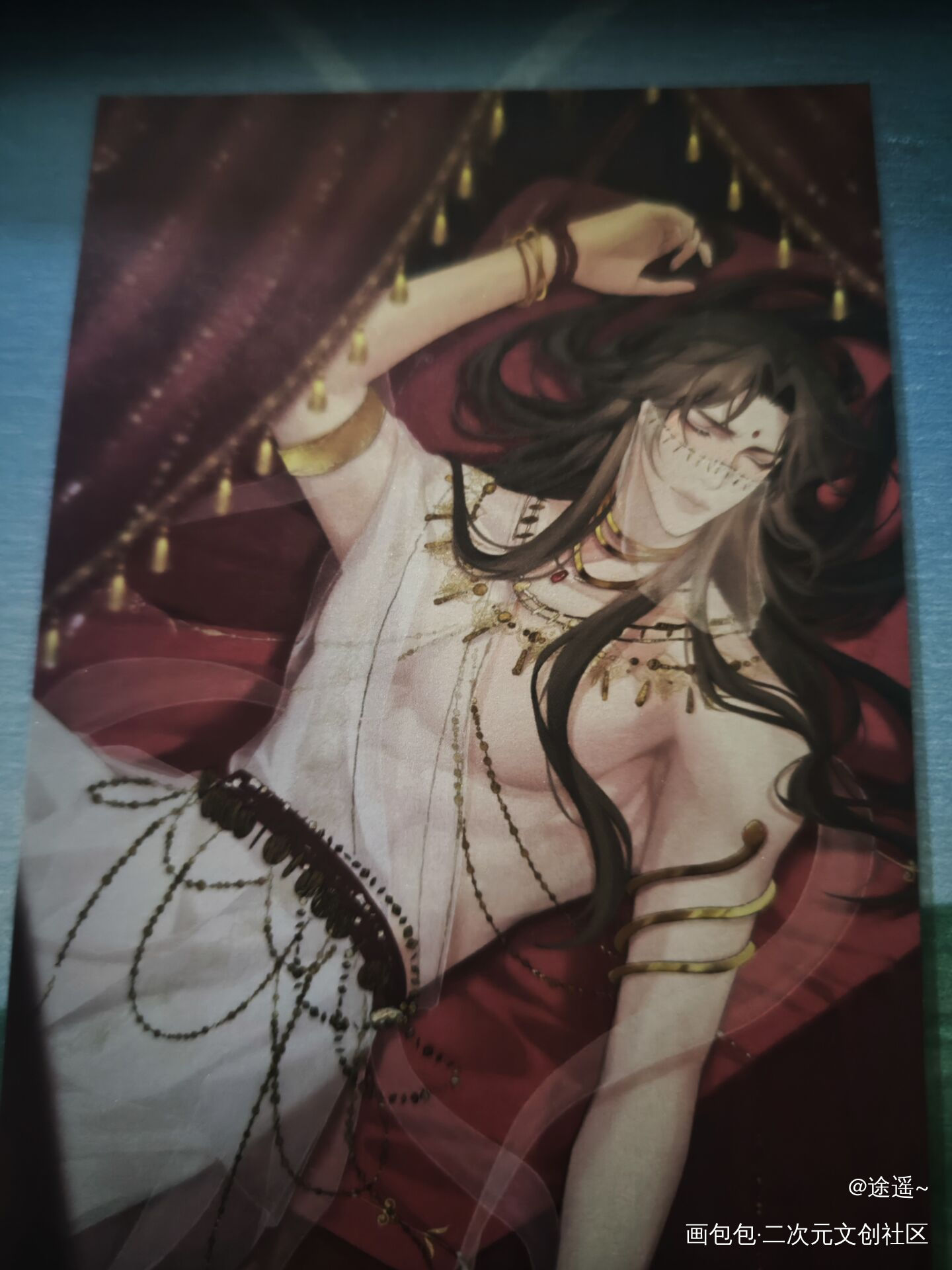 _二哈和他的白猫师尊无料返图绘画作品