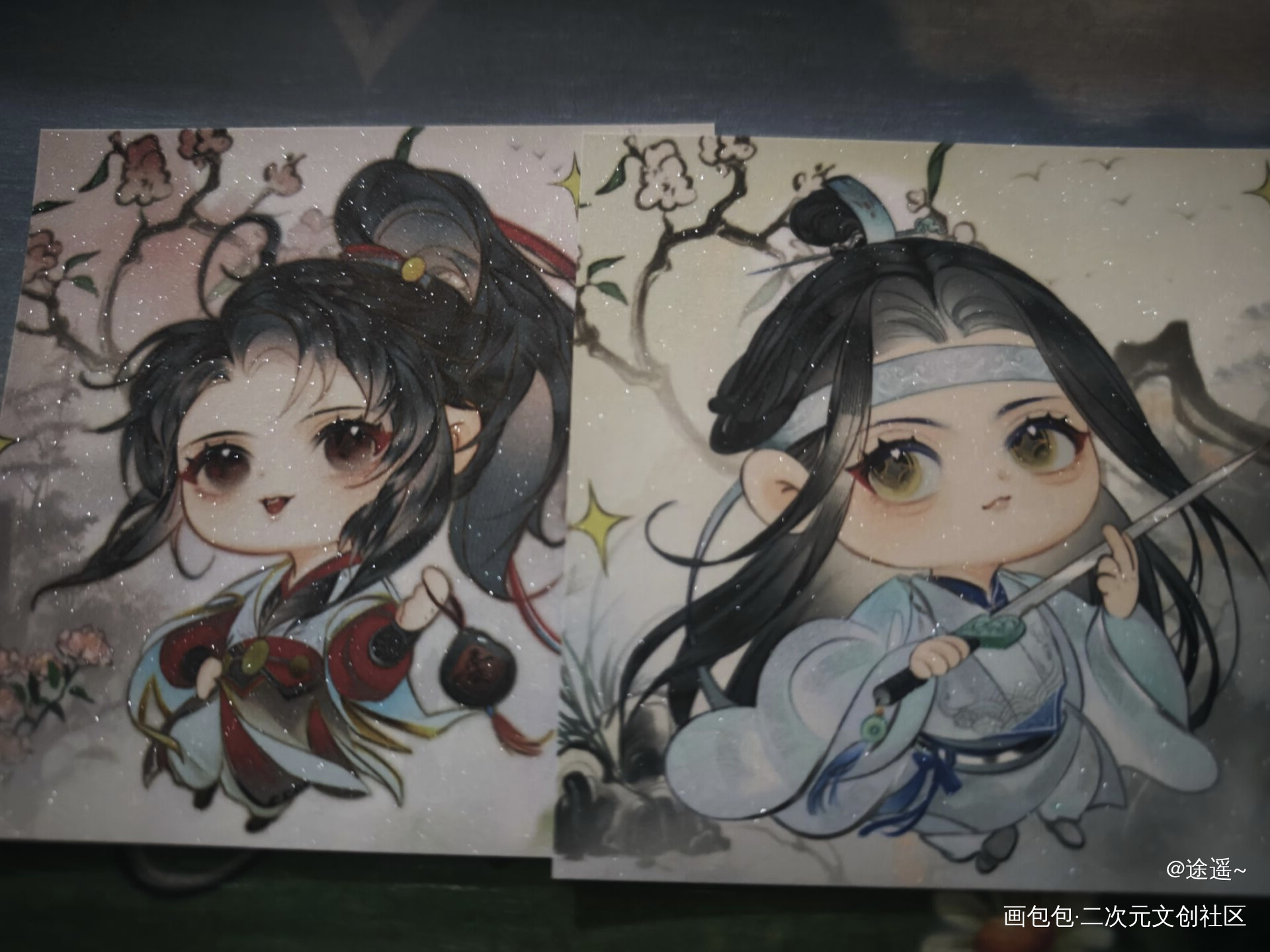 _魔道祖师无料返图绘画作品