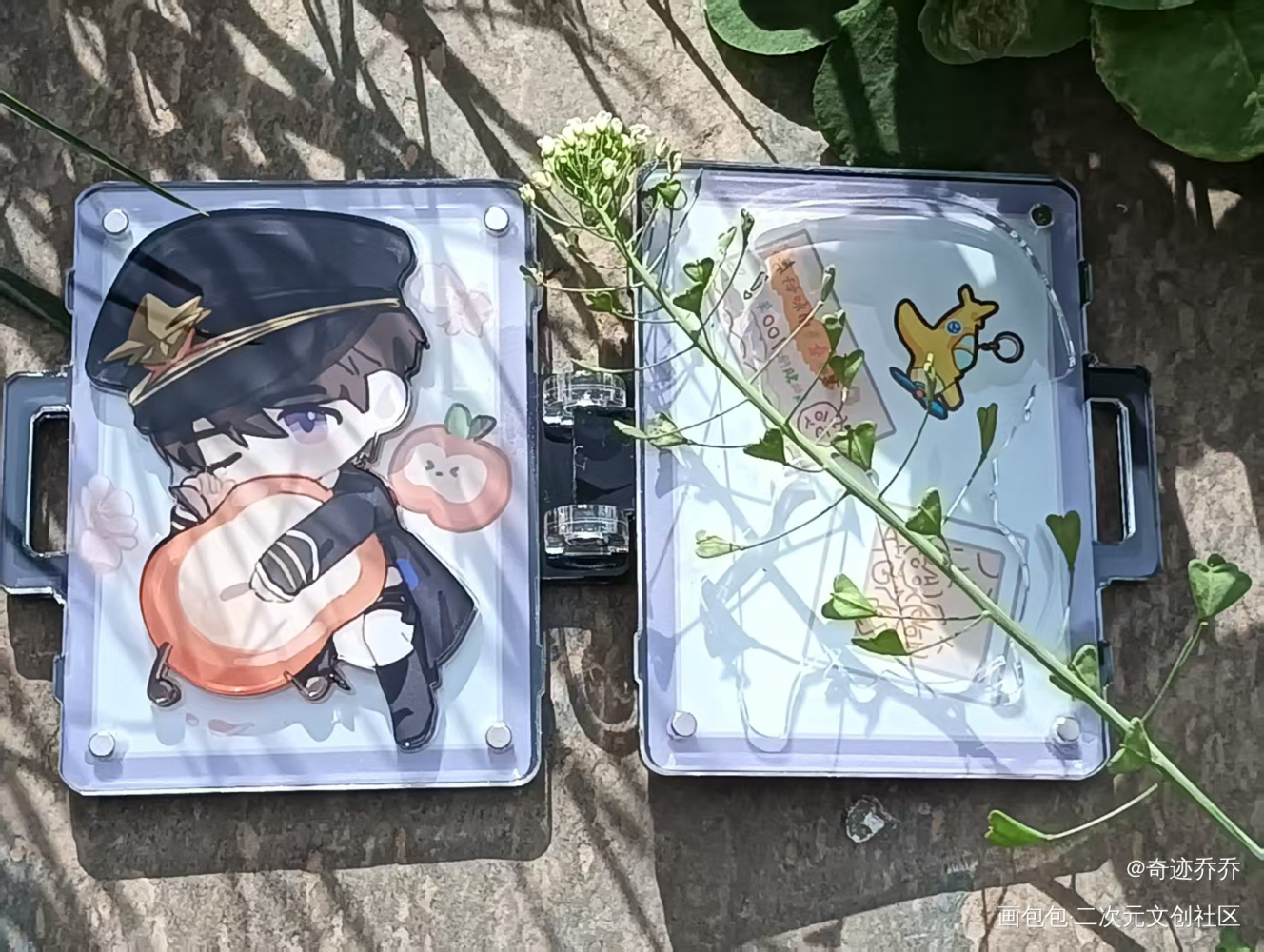“手提箱里有什么”_恋与深空夏以昼约稿绘画作品