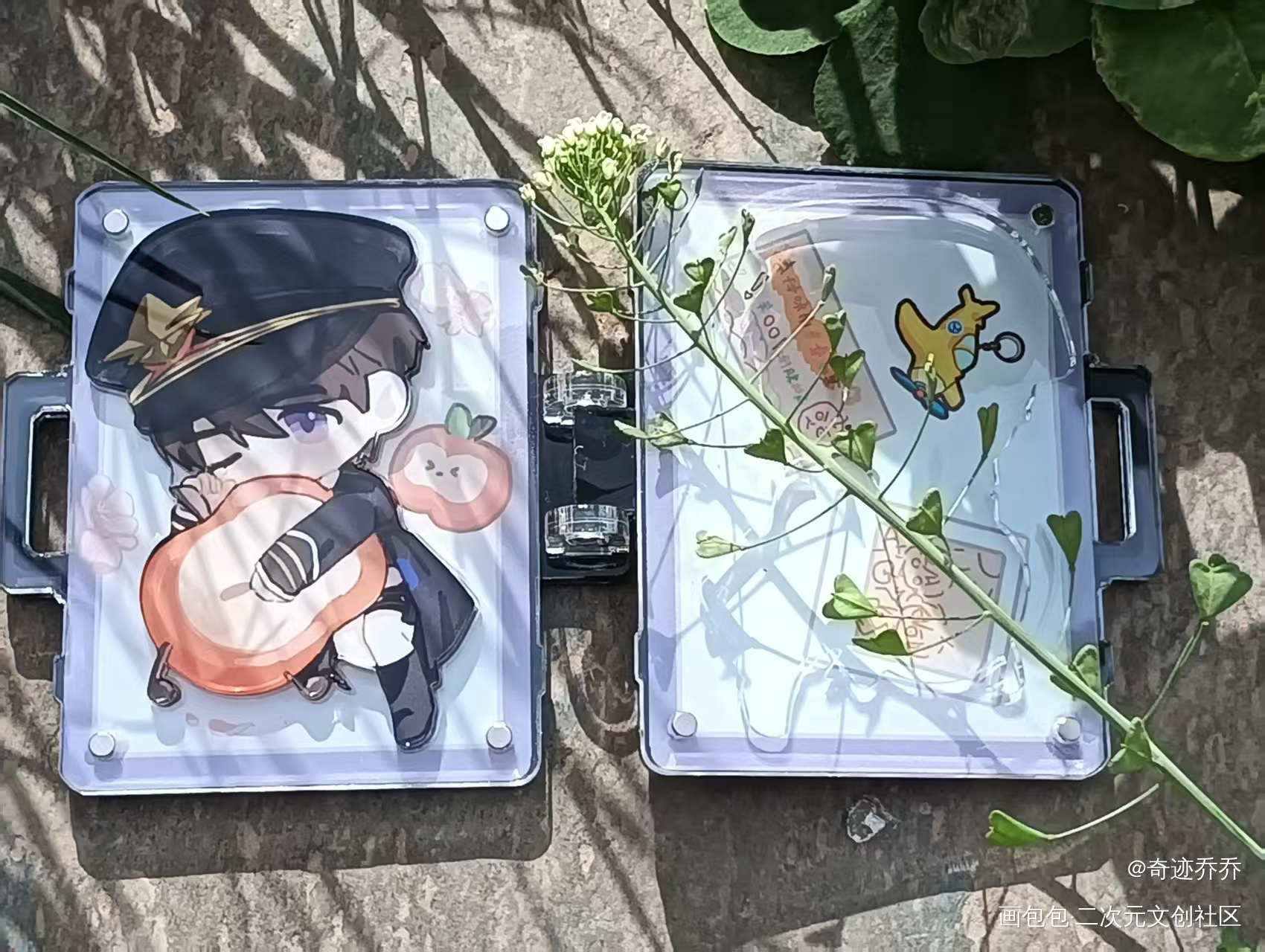 “手提箱里有什么”_恋与深空夏以昼约稿绘画作品