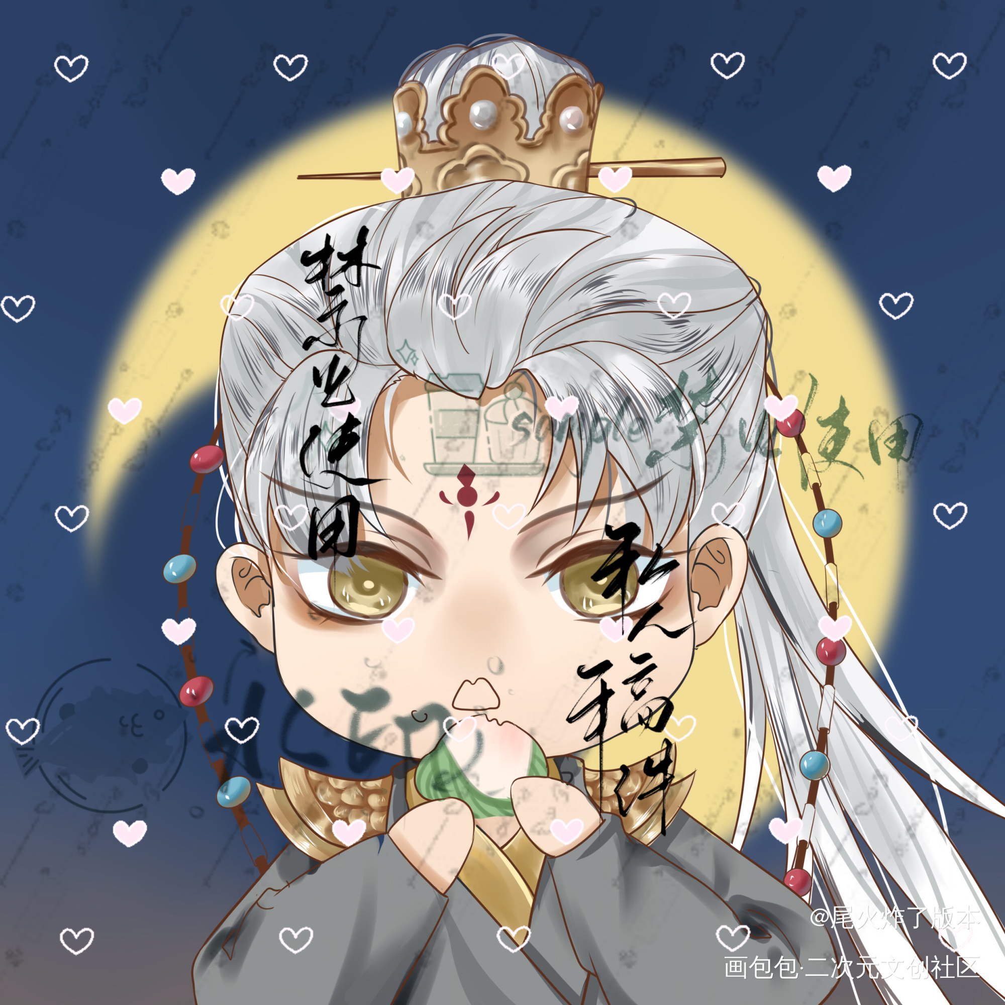 出一对宿伞之魂成稿_第五人格宿伞之魂绘画作品