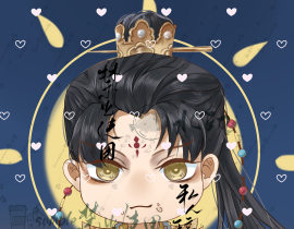 出一对宿伞之魂成稿_绘画作品