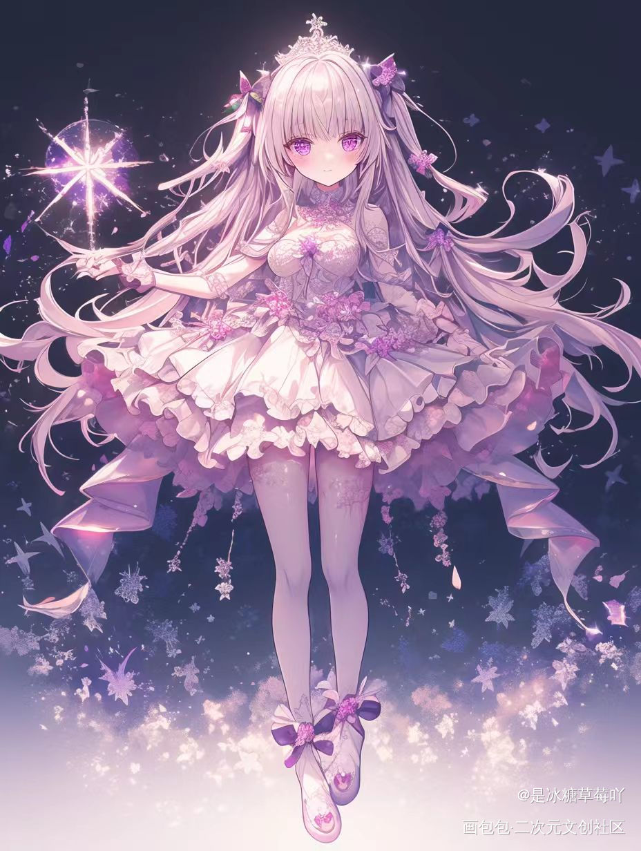 _ins风动画桌面可爱古风Q版绘画作品