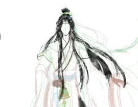 一个傩戏的概念设计_绘画作品