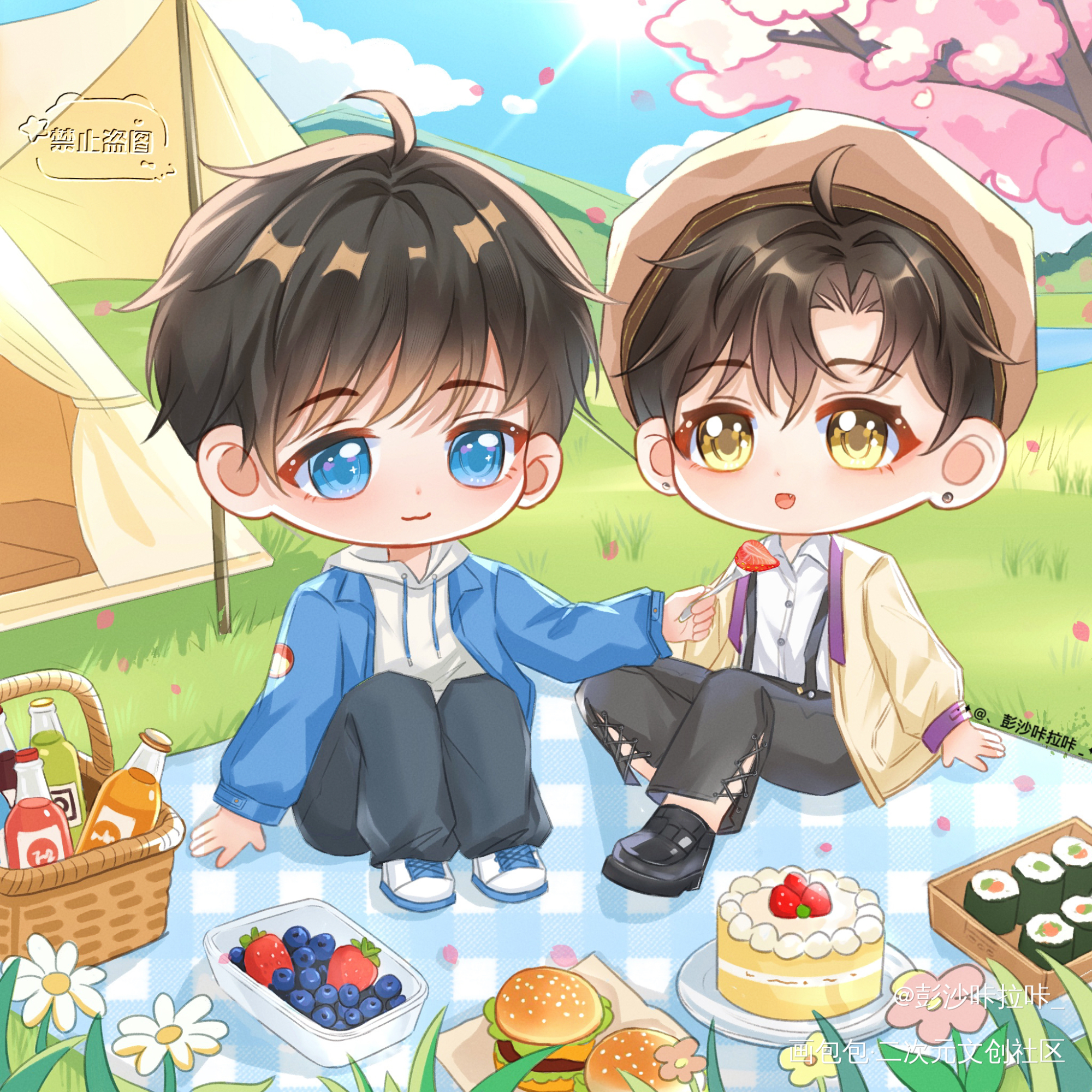 李简~_188男团李玉简隋英绘画作品