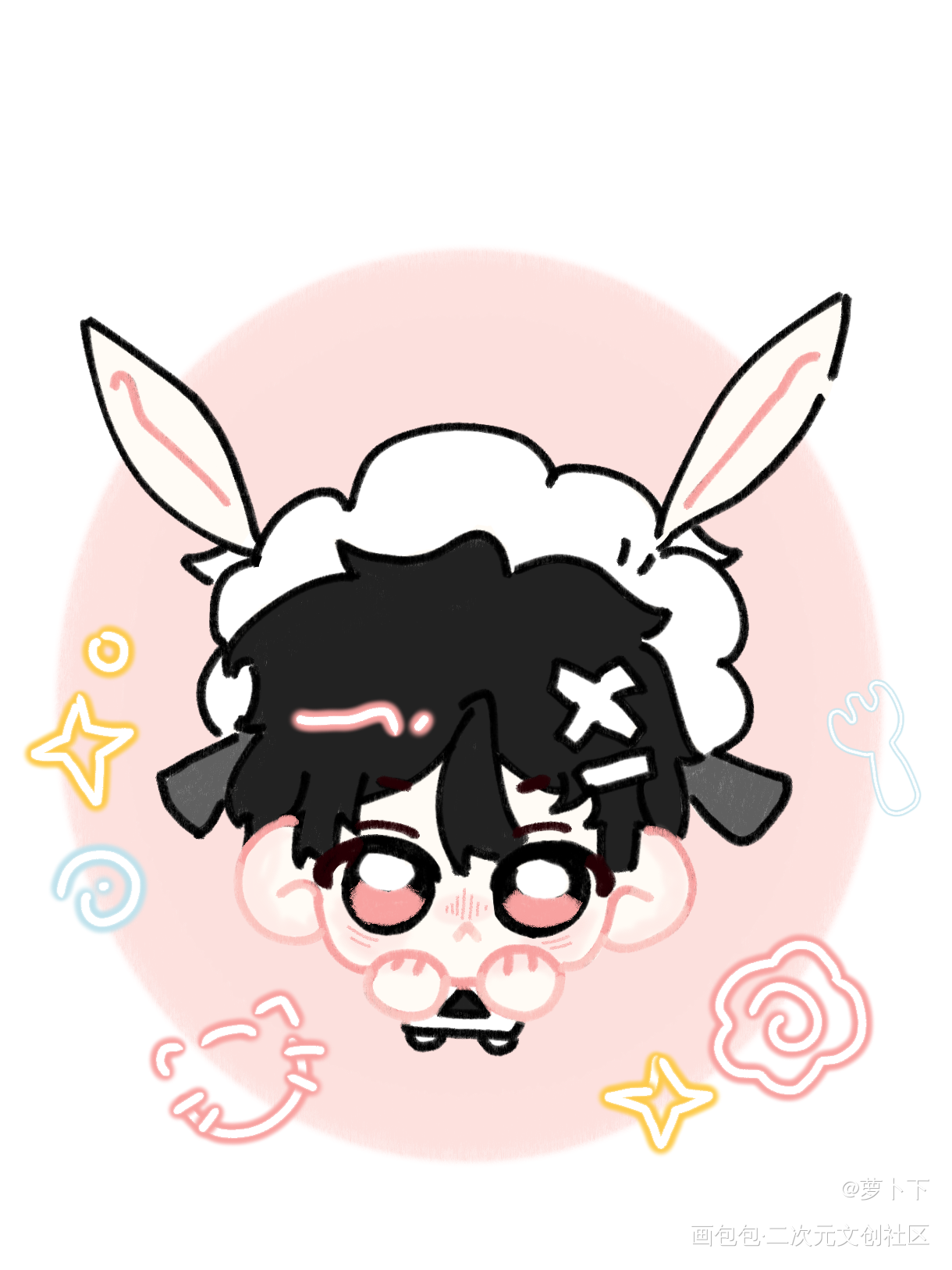 going沈抱山🐰_旧故新长绘画作品
